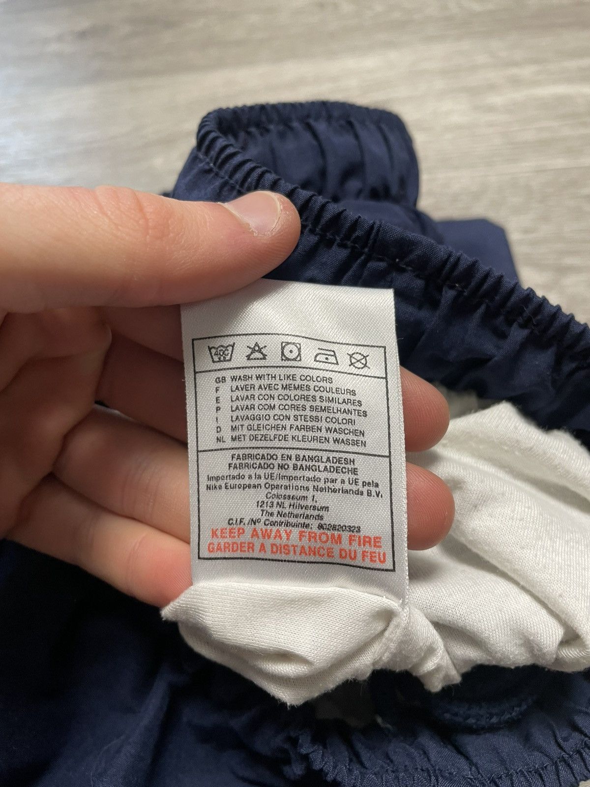 Nike Vintage Nike Navy Blue Parachute Pants Drill Y2K Size US 32 / EU 48 - 15 Thumbnail