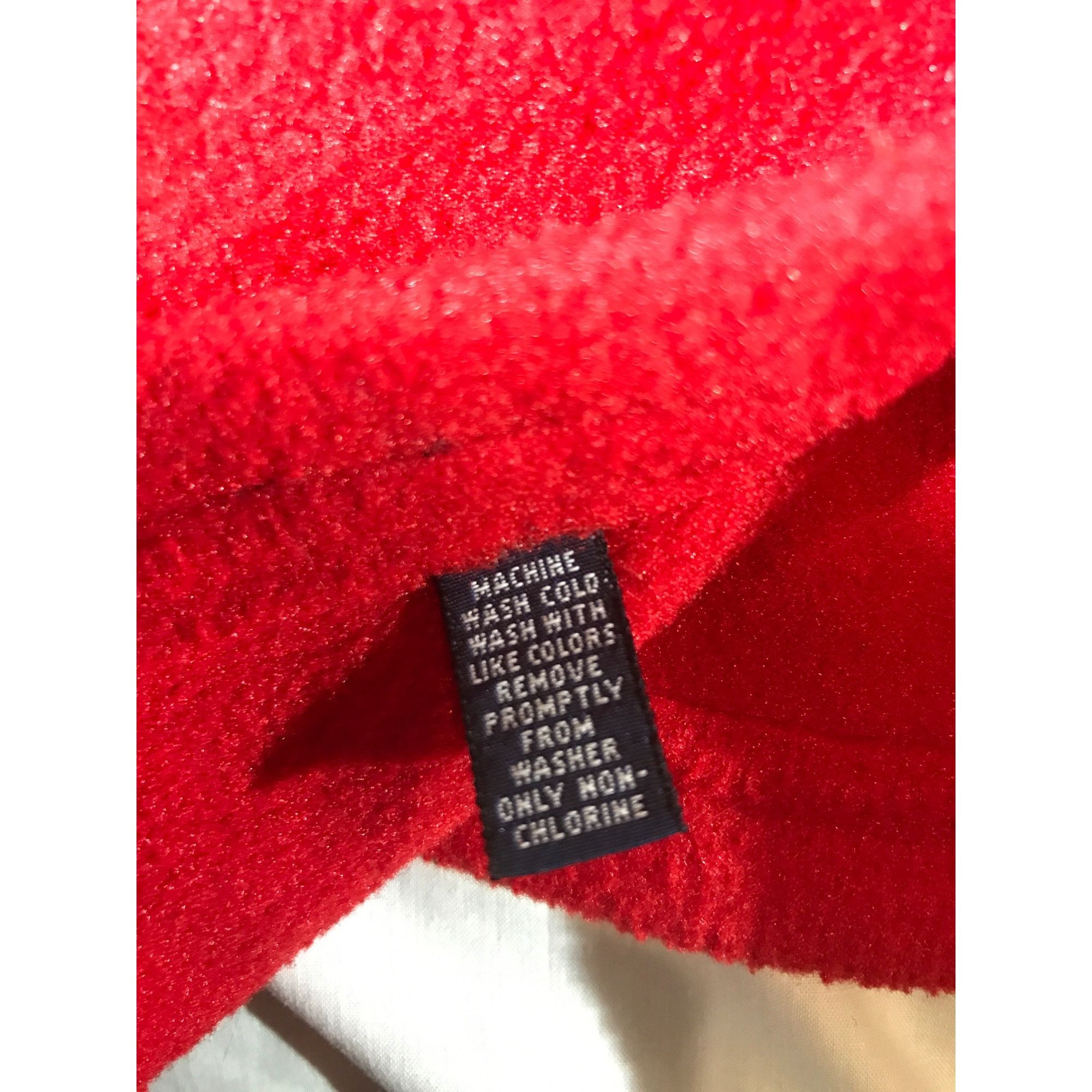 Vintage Polo Sport Men's Red/Black/Blue Fleece Poly Button Shacket Size US XL / EU 56 / 4 - 5 Thumbnail