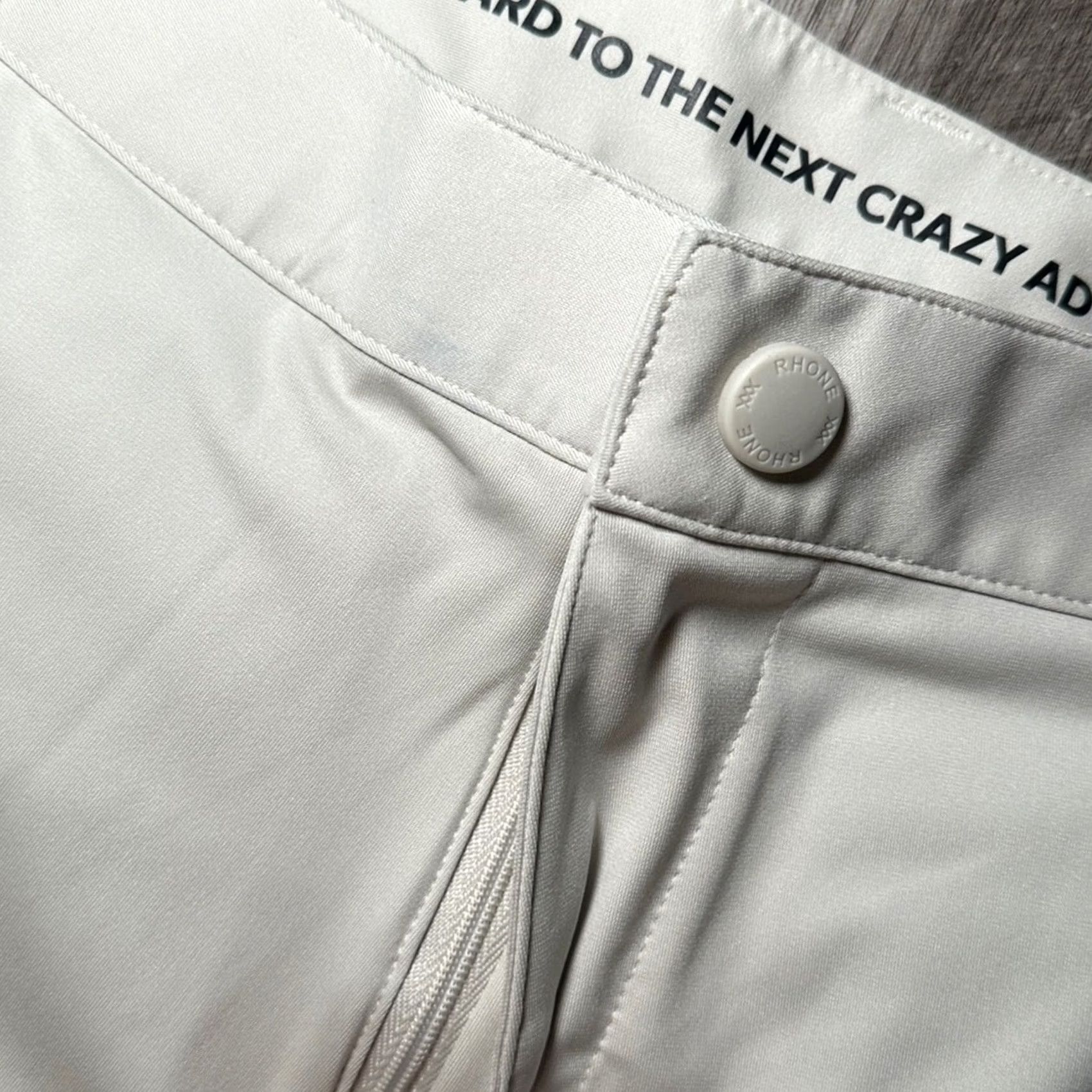 Rhone Rhone 11” Commuter Shorts Men's 40 Chino Regular Stone Cream 40 Inseam 10.5” Mens Size US 40 / EU 56 - 5 Thumbnail