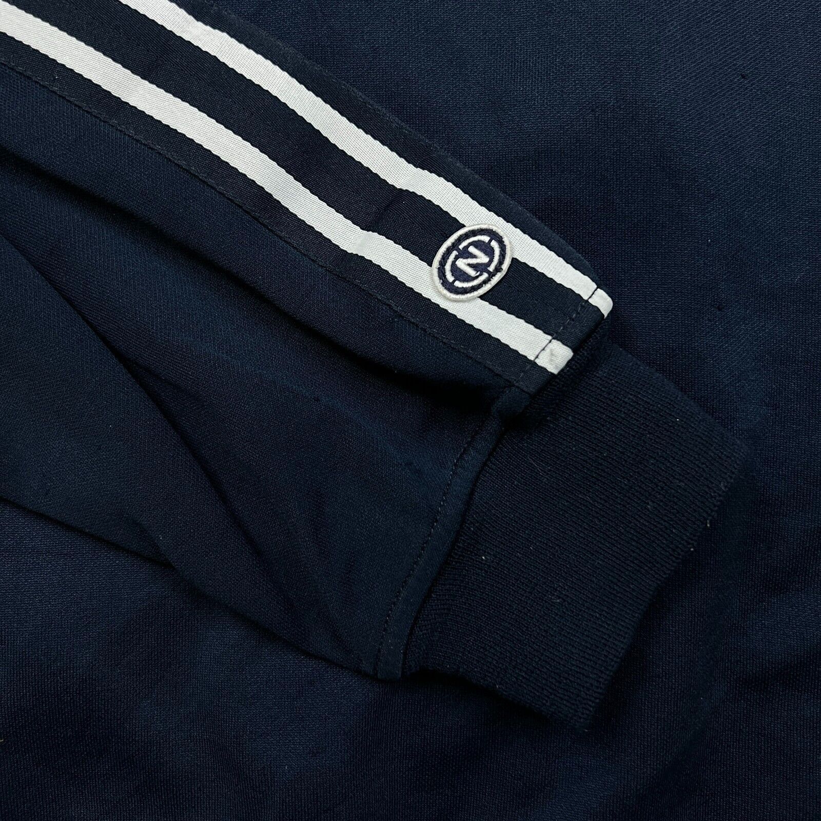 Nautica × Vintage Nautica Track Jacket Large Spell Out Sweatshirt Tracksuit Size US L / EU 52-54 / 3 - 6 Thumbnail