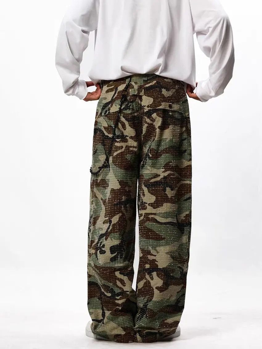 Designer × Japanese Brand Vintage Hip Hop Street Loose Casual Pants Size US 32 / EU 48 - 4 Thumbnail