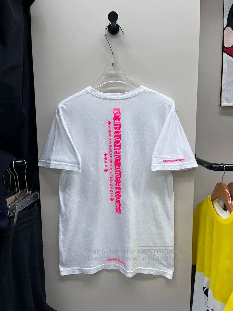 Chrome Hearts CHROME HEARTS Size M White phosphor scroll vertical Sanskri Size US M / EU 48-50 / 2 - 2 Thumbnail