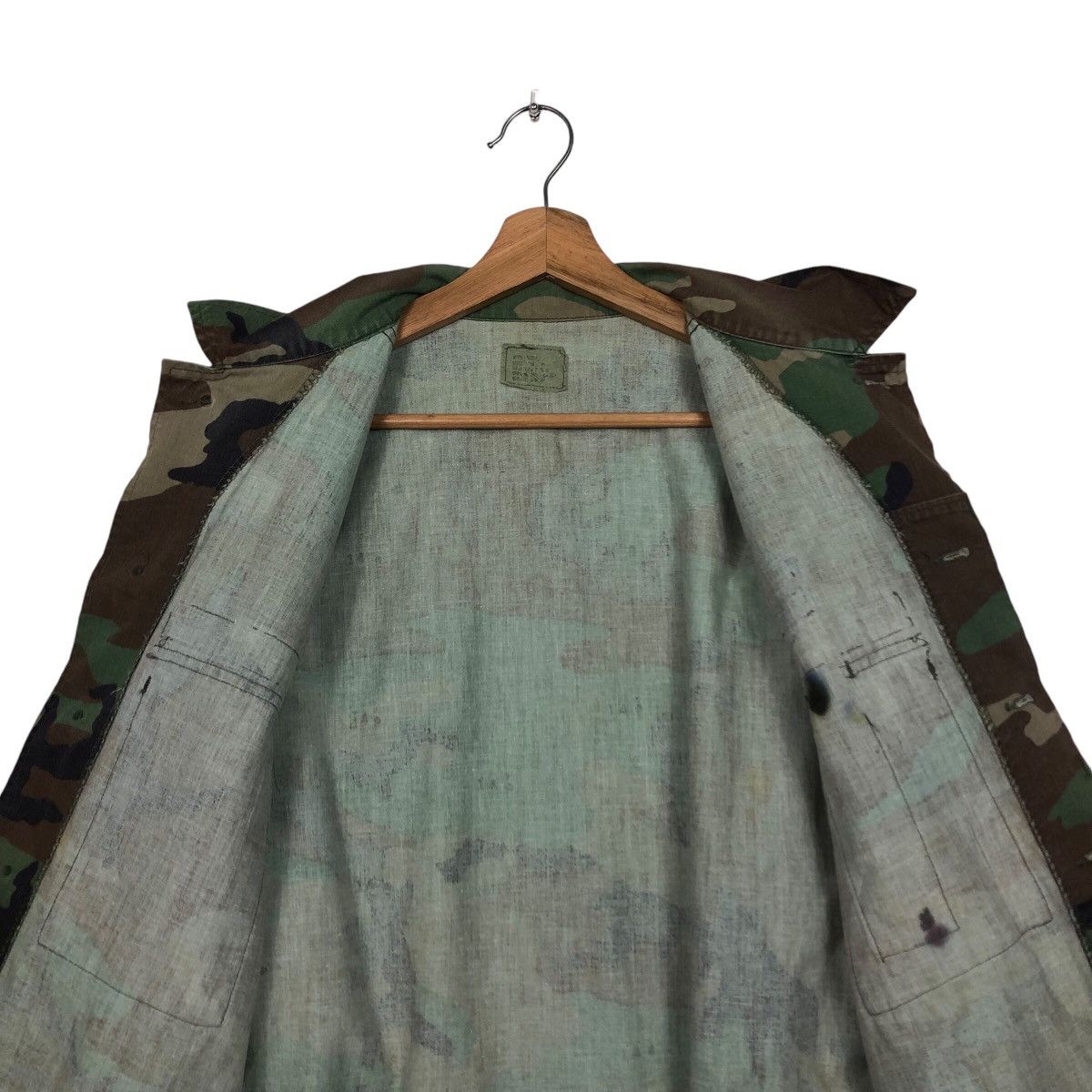 Vintage 📌Vintage Military Collection Jacket OG-107 Camouflage Cargo Size US M / EU 48-50 / 2 - 15 Thumbnail