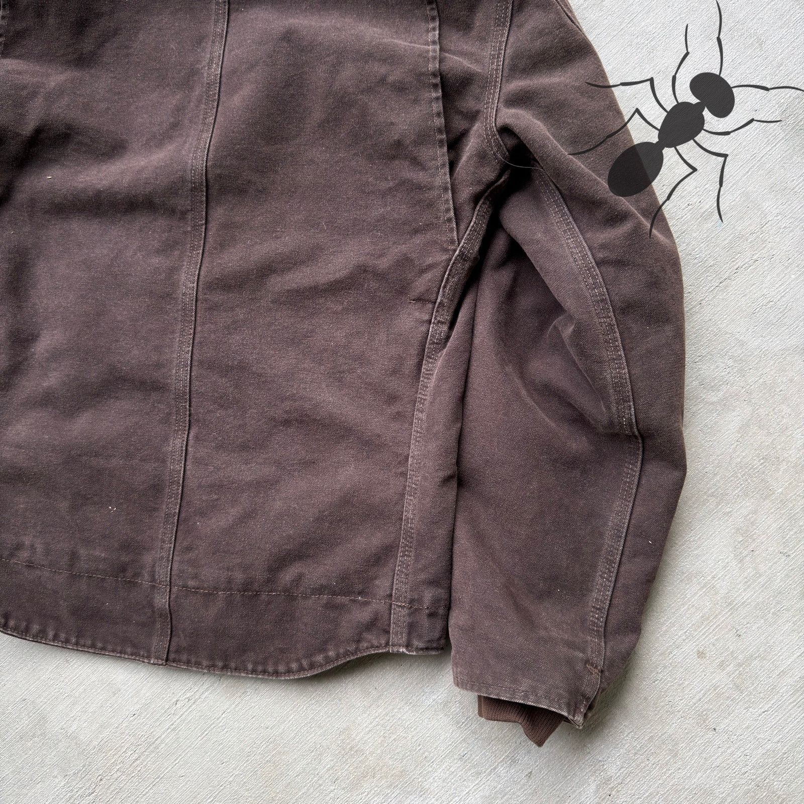 Carhartt × Vintage Carhartt J141 DKB brown Sierra work wear jacket Size US S / EU 44-46 / 1 - 8 Thumbnail