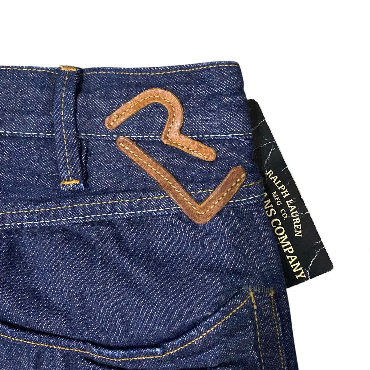 Polo Ralph Lauren 🔥DEADSTOCK🔥 Polo Jeans Co. Ralph Lauren Raw Denim Jeans 15oz Size US 30 / EU 46 - 10 Thumbnail