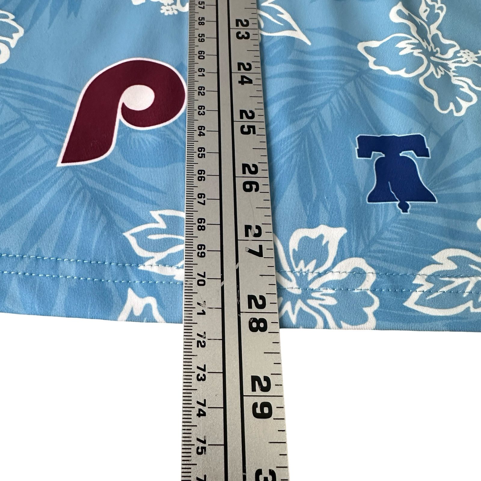 Reyn Spooner Reyn Spooner Phillies Hawaiian Polo Shirt Men’s Medium Blue Size US M / EU 48-50 / 2 - 8 Thumbnail