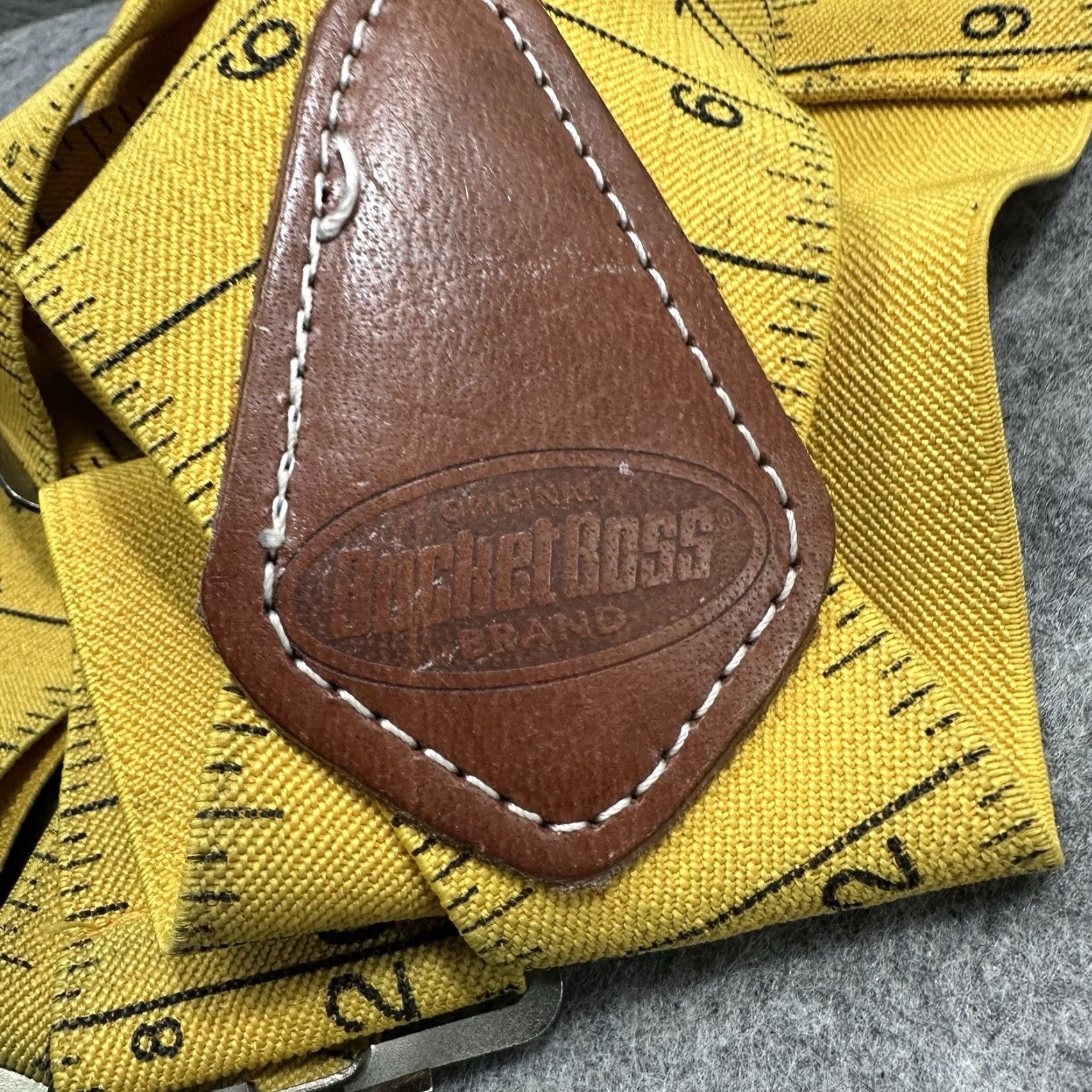 Vintage Bucket Boss Suspenders Elastic Ruler Vintage Clip Teeth Stretch Men One Size Black Clip Elastic Suspender Bucket Boss Vintage Style Accessories Size ONE SIZE - 5 Thumbnail