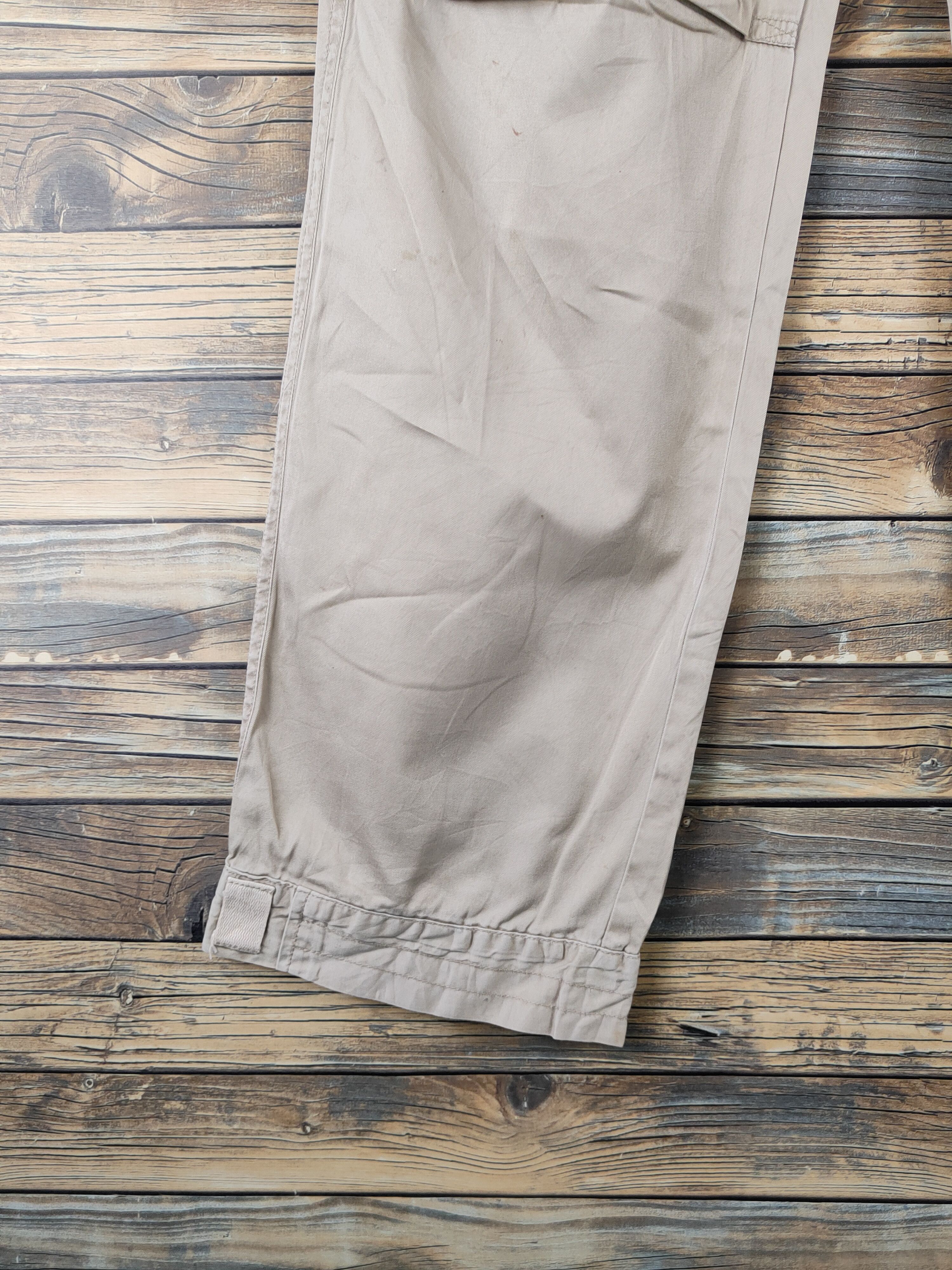 Japanese Brand DL JB a Few Ivory Multipocket Tactical Cargo Pants #1350 Size US 30 / EU 46 - 4 Thumbnail
