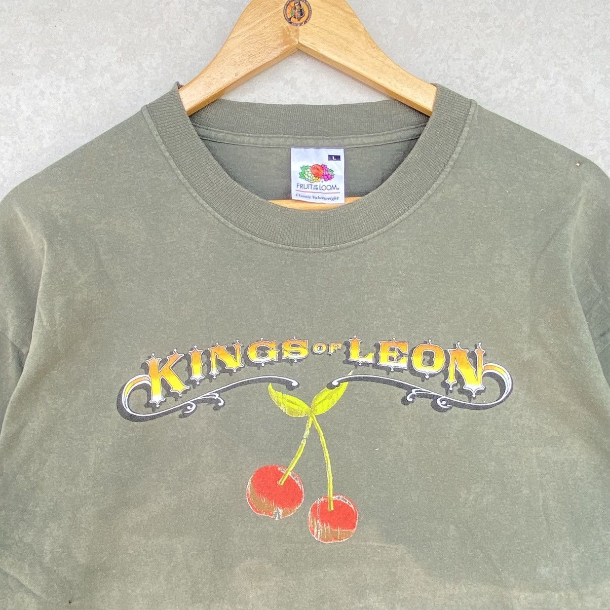 Other Vintage Fruit Of The Loom Logo Printed Sweatshirt Green Size US L / EU 52-54 / 3 - 4 Thumbnail