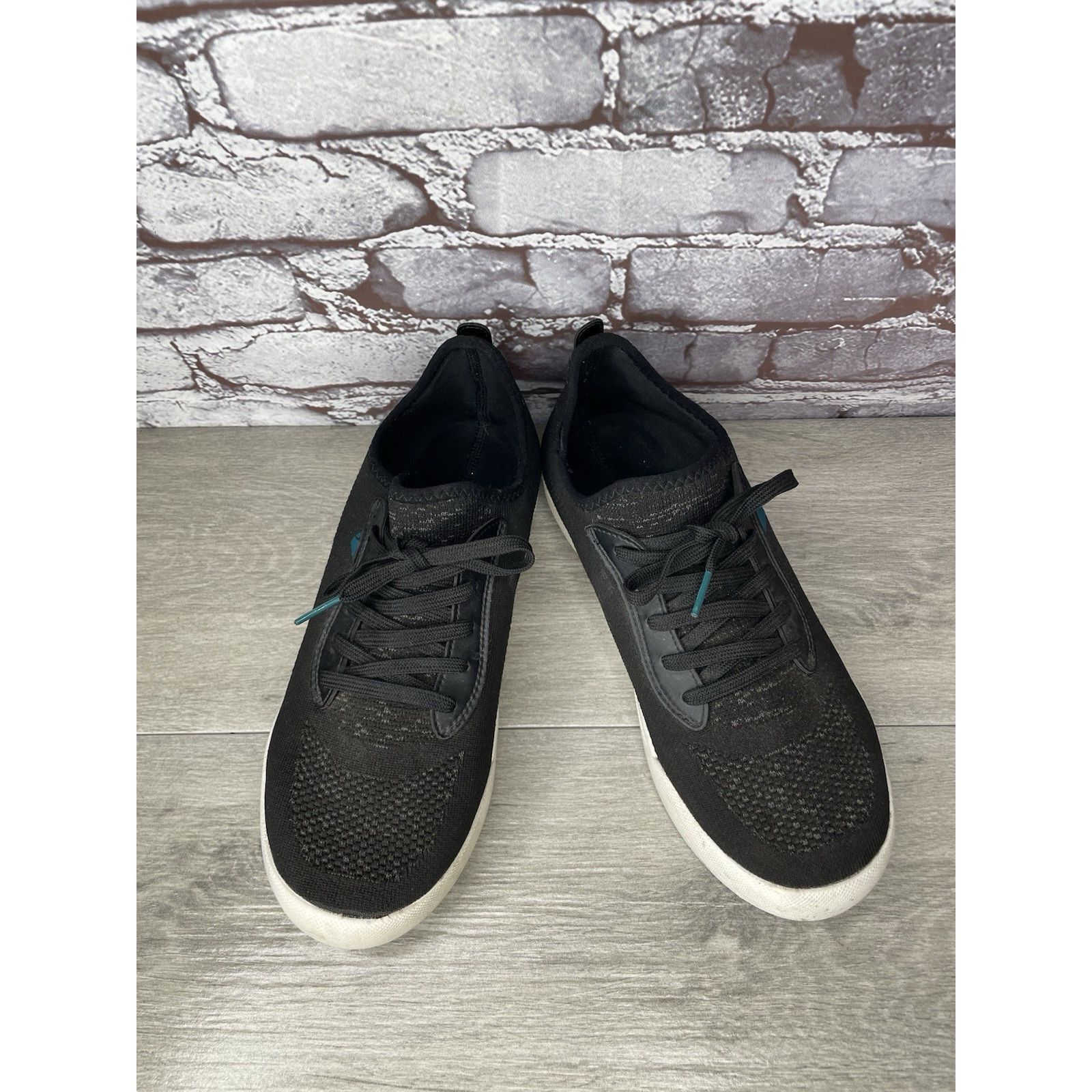 Vessi Vessi Weekend Sneaker Concrete Asphalt Black Fabric Shoes Me Size US 12 / EU 45 - 2 Thumbnail