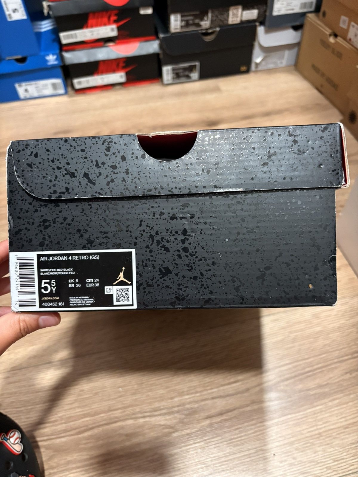 Jordan Brand Jordan 4 red cement Size US 5.5 / EU 38 - 6 Thumbnail