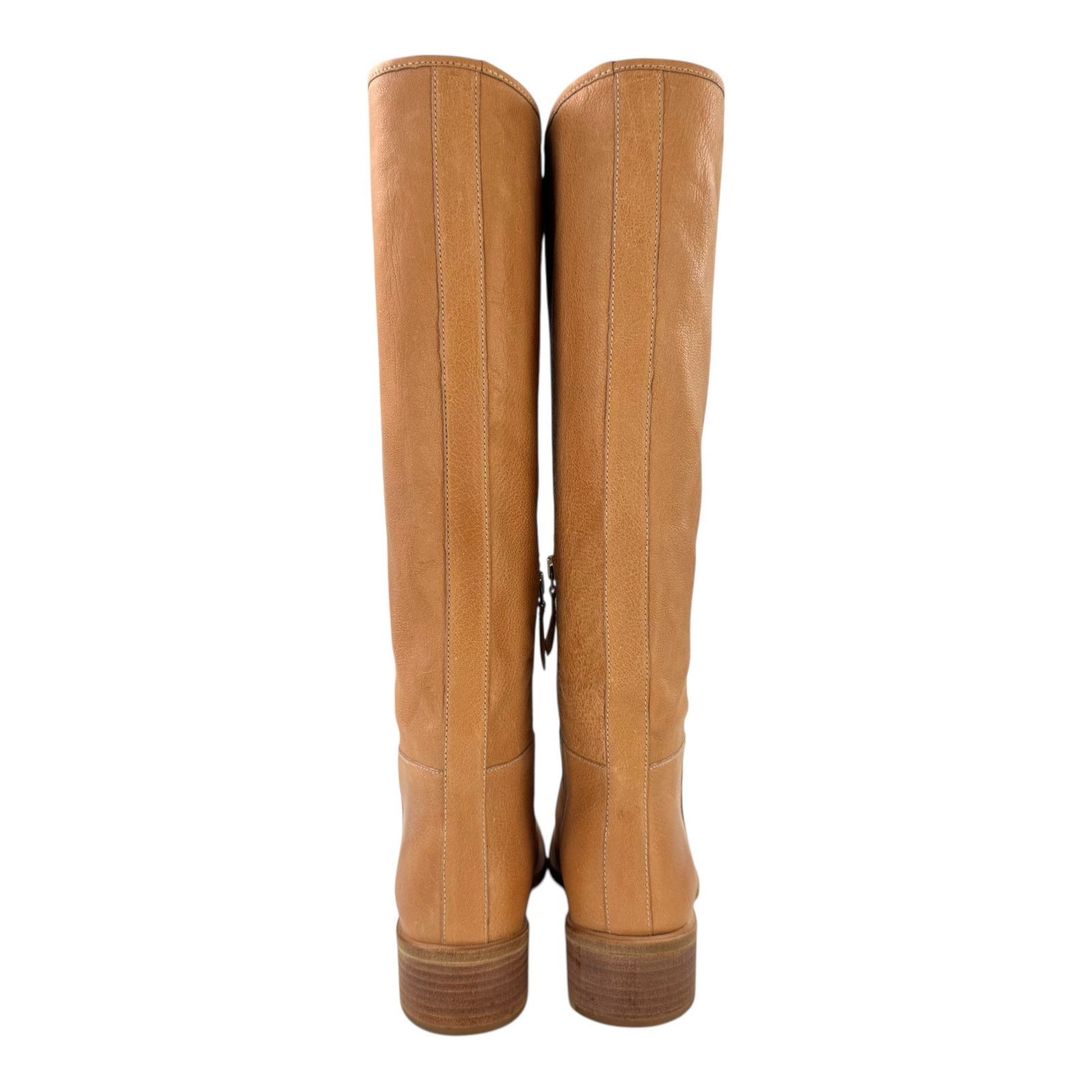 Prada Prada Camel High Leather Boots Size US 7.5 / IT 37.5 - 4 Thumbnail
