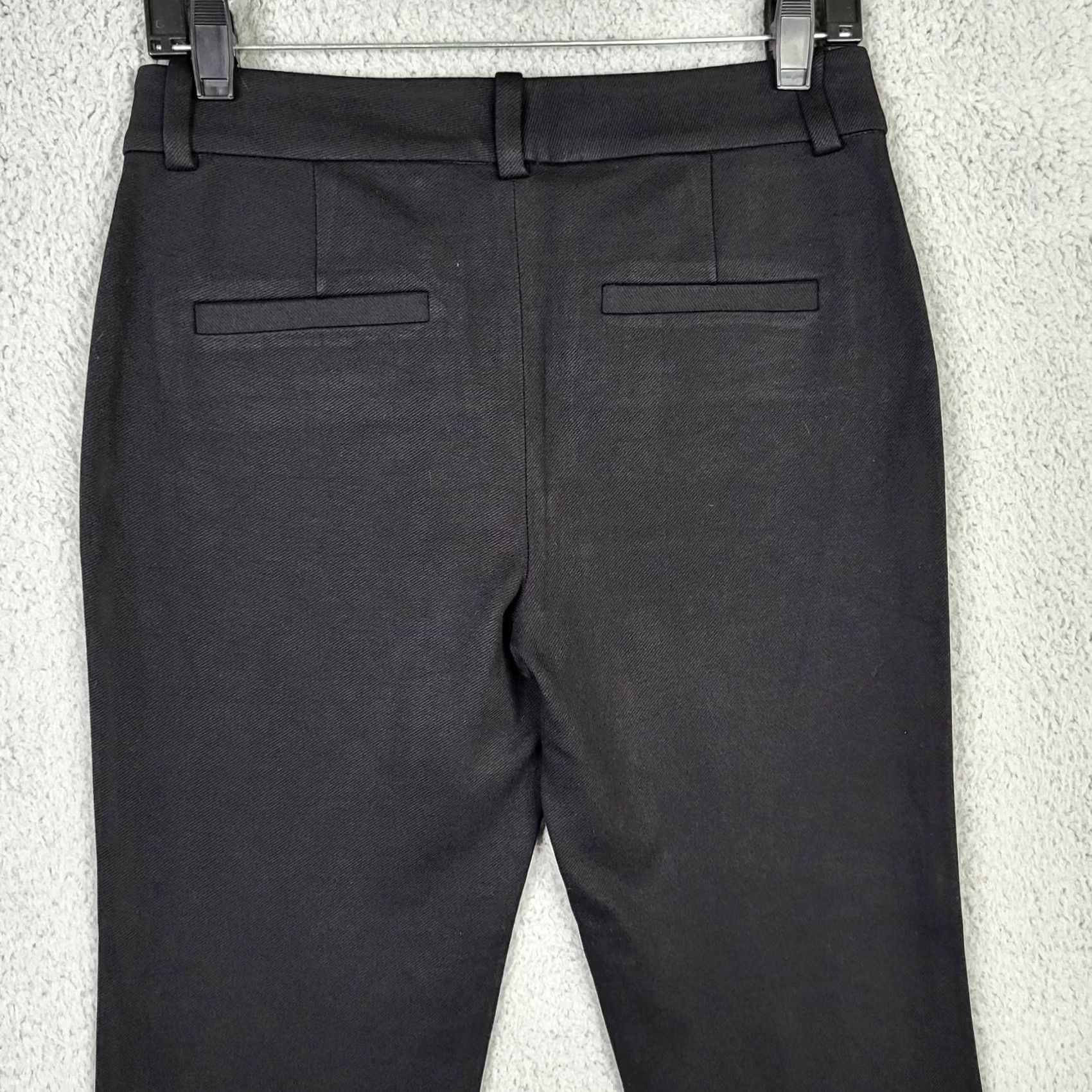 Madewell Madewell Pants Women Black Mid-rise Casual Size 4 Regular Slim? (remove extra) Size 27" / US 4 / IT 40 - 4 Thumbnail
