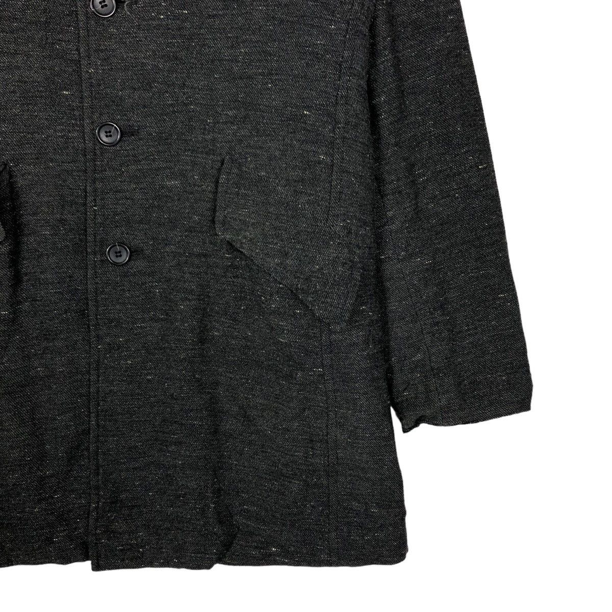 PPFM 🔥Vtg Wool Long Jacket Herringbone PPFM Japan Made Size US M / EU 48-50 / 2 - 7 Thumbnail