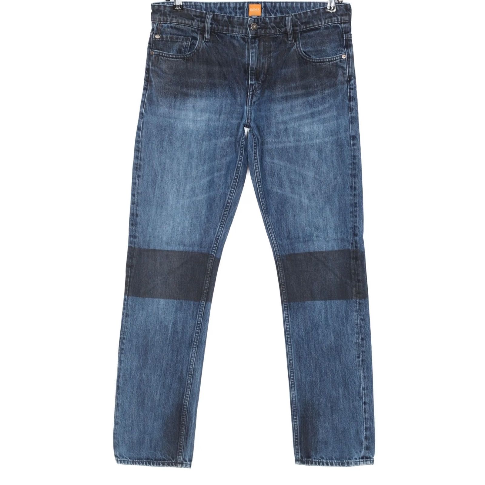 Hugo Boss HUGO BOSS Jeans Mens 34/32 Blue ORANGE Slim Fit Men Size W34 L32 DZ6378 Size US 34 / EU 50 - 2 Thumbnail