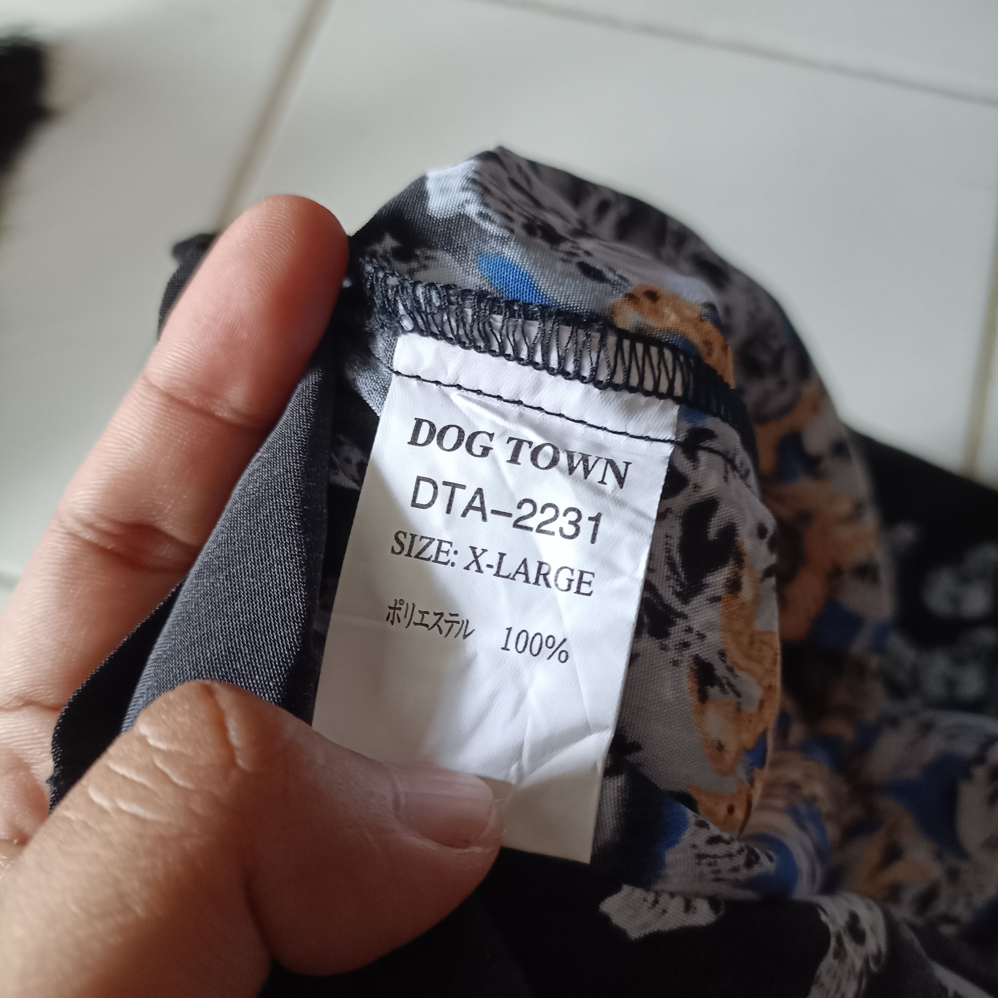 Vintage Vintage Dog Town Hawaiian Shirt Rockabilly Design Low Rider Size US XL / EU 56 / 4 - 10 Thumbnail