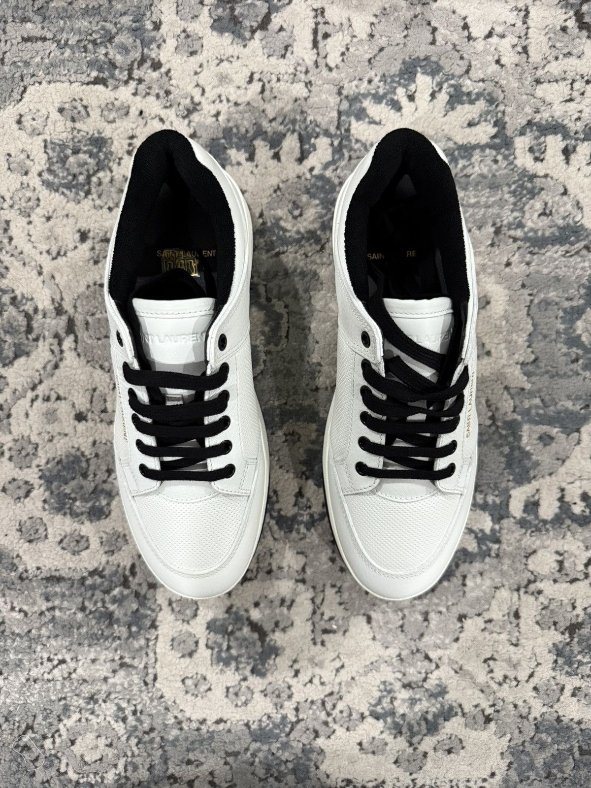 Yves Saint Laurent Saint Laurent Men’s SL/61 Low Top Sneakers Size 42 (US 9) Size US 9 / EU 42 - 1 Thumbnail