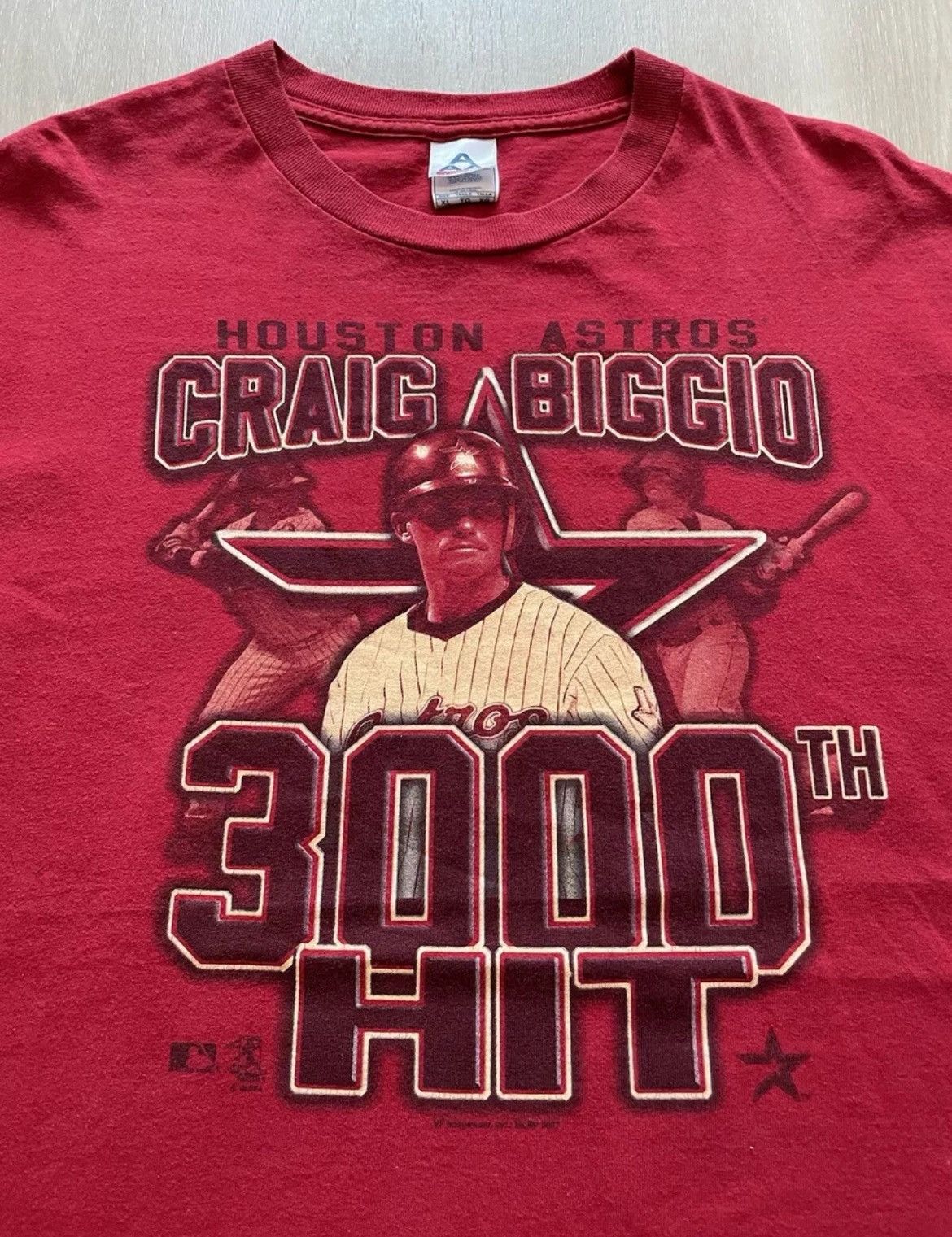 Vintage Vintage Houston Astros Craig Biggio Shirt Mens X Size US XL / EU 56 / 4 - 1 Thumbnail