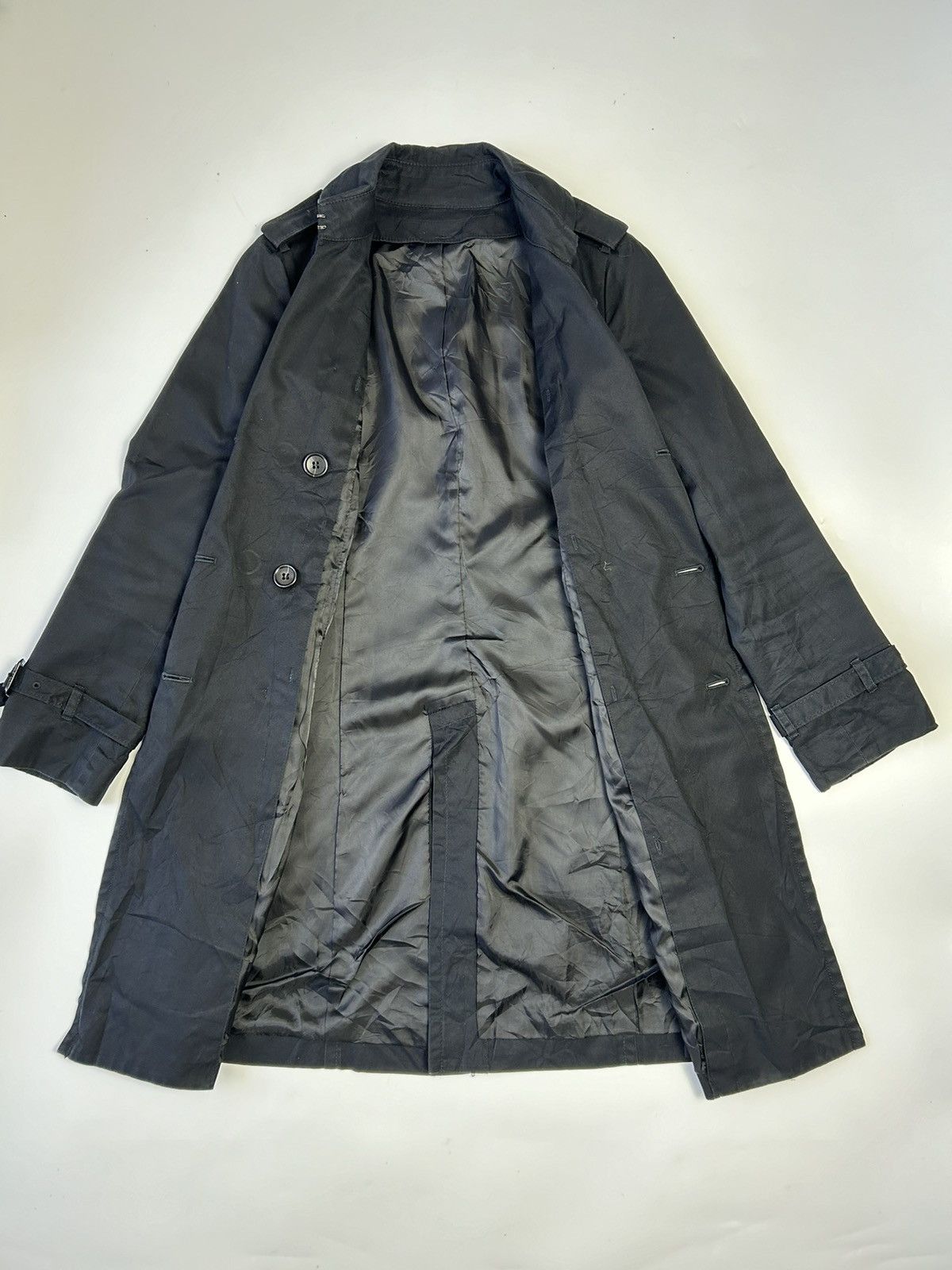 Japanese Brand × Uniqlo UNIQLO DOUBLE BREAST COTTON TRENCH COAT Size M / US 6-8 / IT 42-44 - 3 Thumbnail