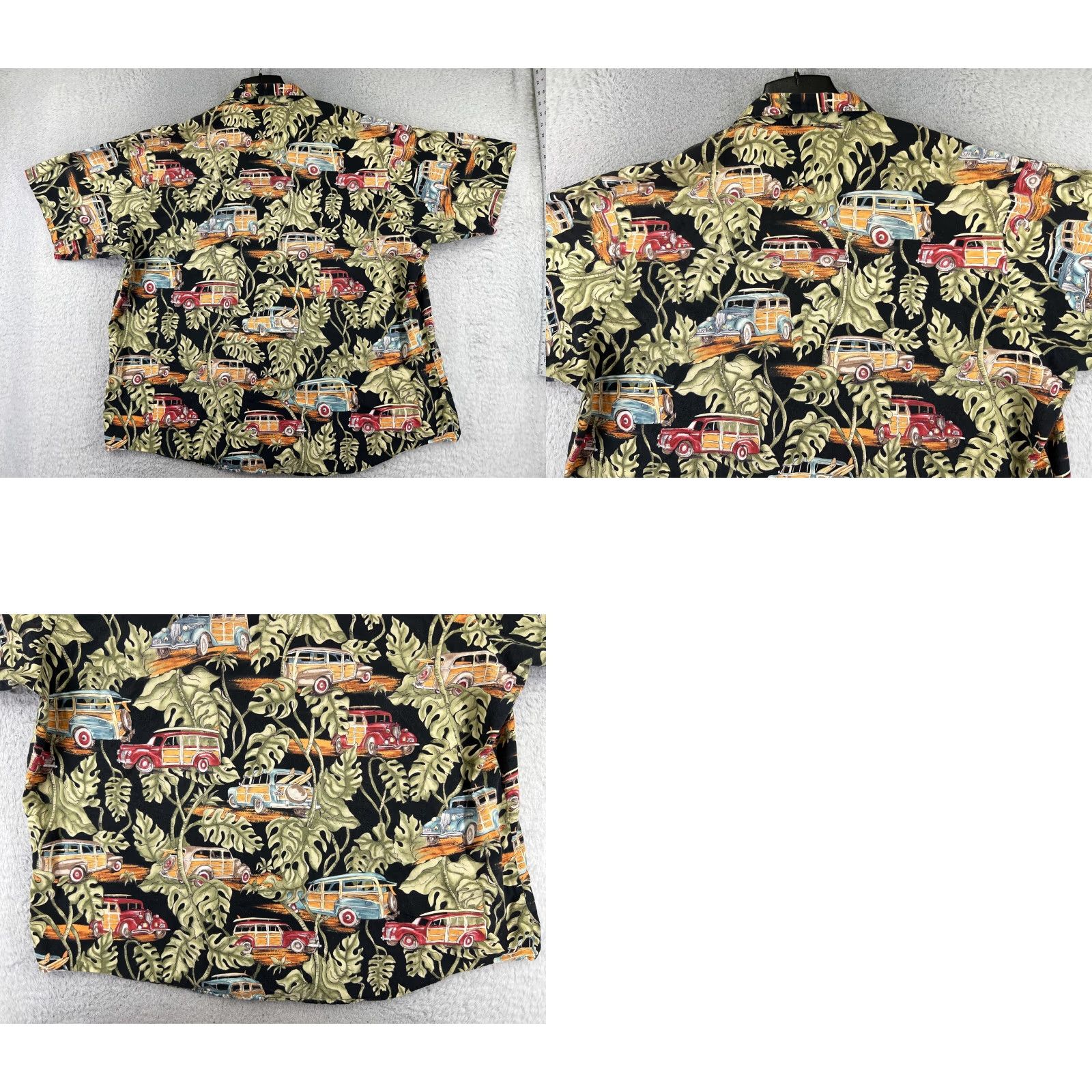 Vintage VINTAGE HWY 1 Shirt Adult 3XL Black HWY 1 Shirt 3XL Black Aloha Cars Flower Hawaiian Vacat ion Resort Mens Size US XXL / EU 58 / 5 - 9 Thumbnail