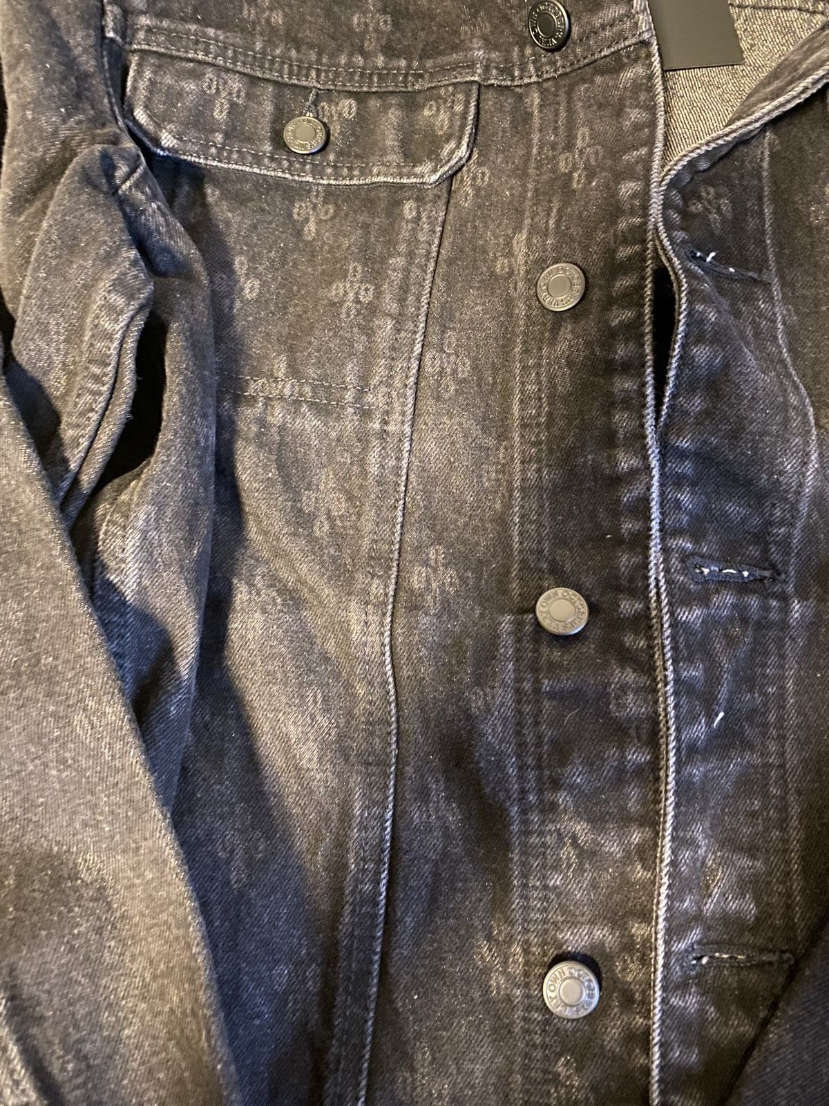 October's Very Own OVO Monogram denim trucker jacket Size US S / EU 44-46 / 1 - 4 Thumbnail