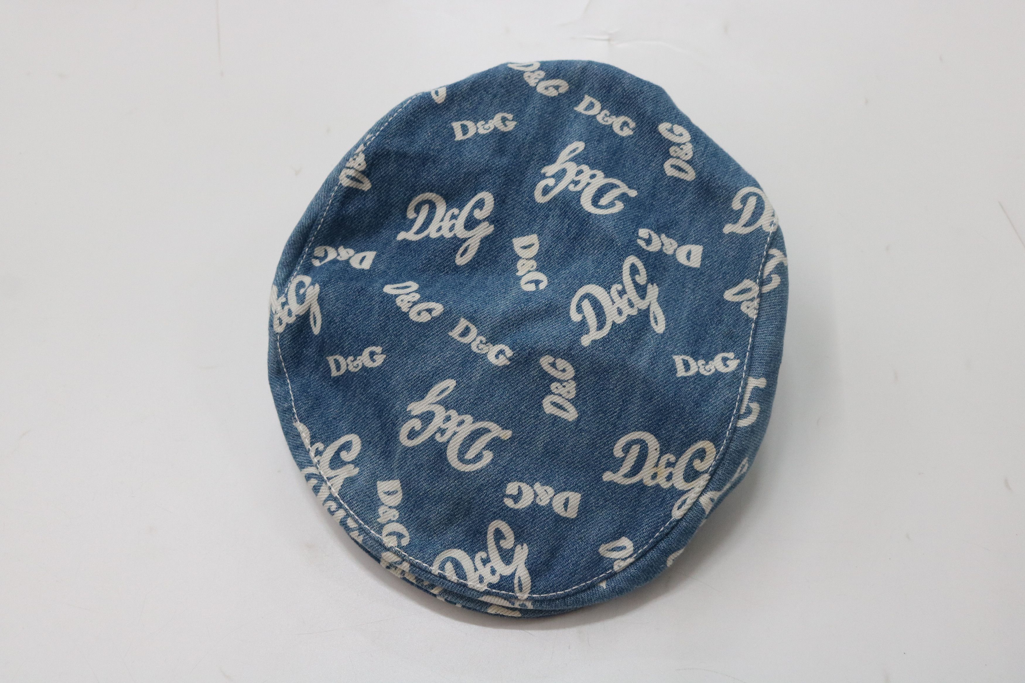 Dolce & Gabbana DOLCE & GABBANA Denim Hunting Cap Size ONE SIZE - 4 Thumbnail