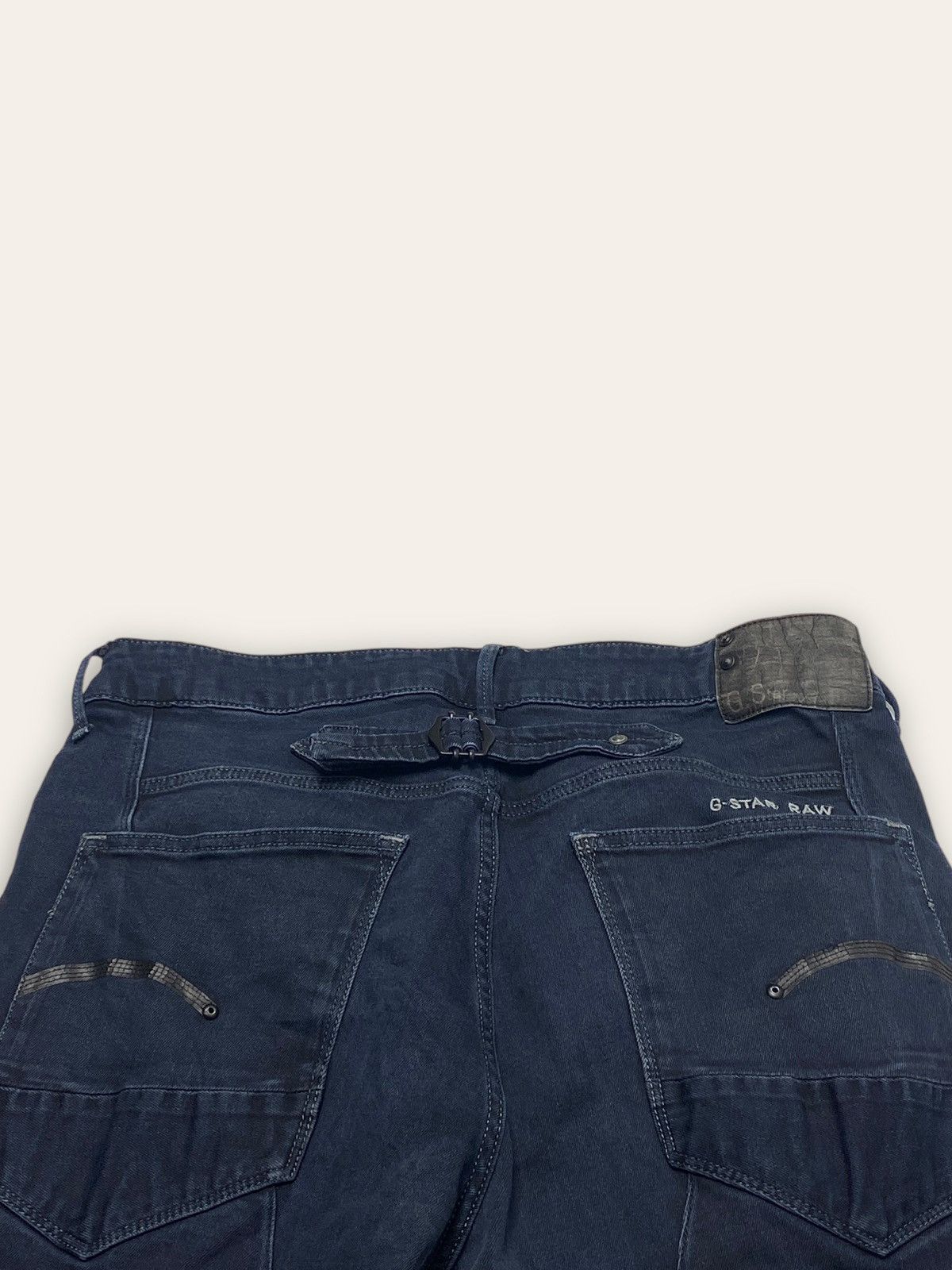 G-Star Vintage G STAR Deep Blue Navy Slim Jeans W34 L34 Size US 34 / EU 50 - 8 Thumbnail