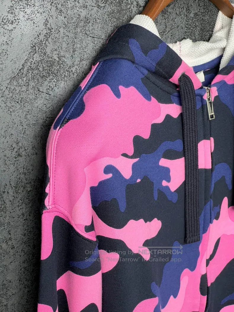 Valentino Valentino Camouflage drawstring hooded casual jacket Size US S / EU 44-46 / 1 - 6 Thumbnail