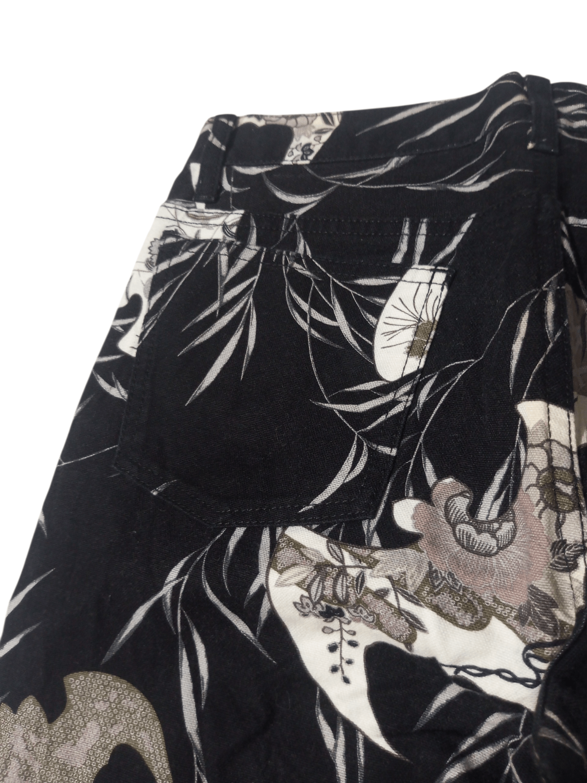Hysteric Glamour Vintage glamdy full print bats flared denim Size US 32 / EU 48 - 3 Thumbnail