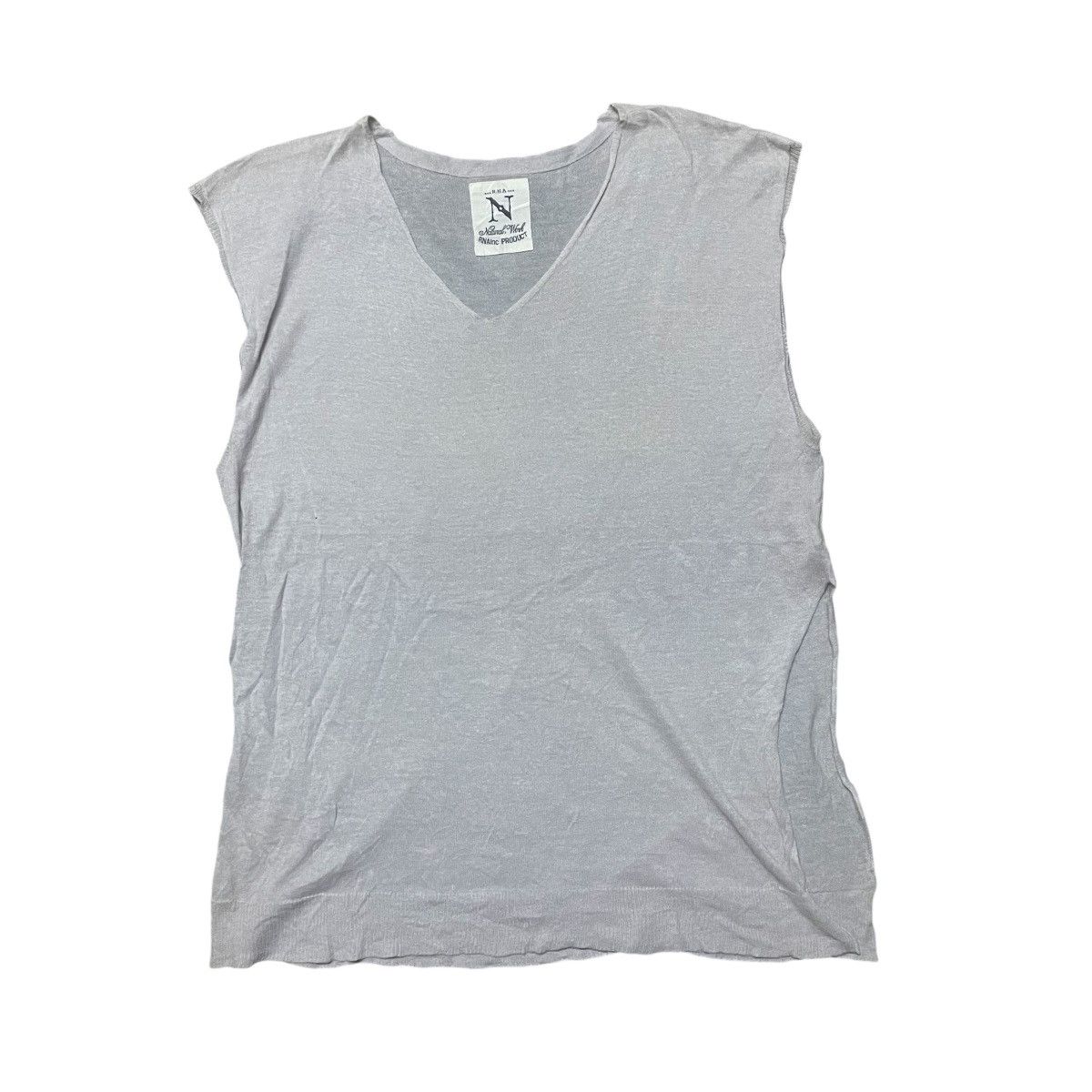 💥RNA INC Sleeveless Linen Tops Japanese StreetPunk Style