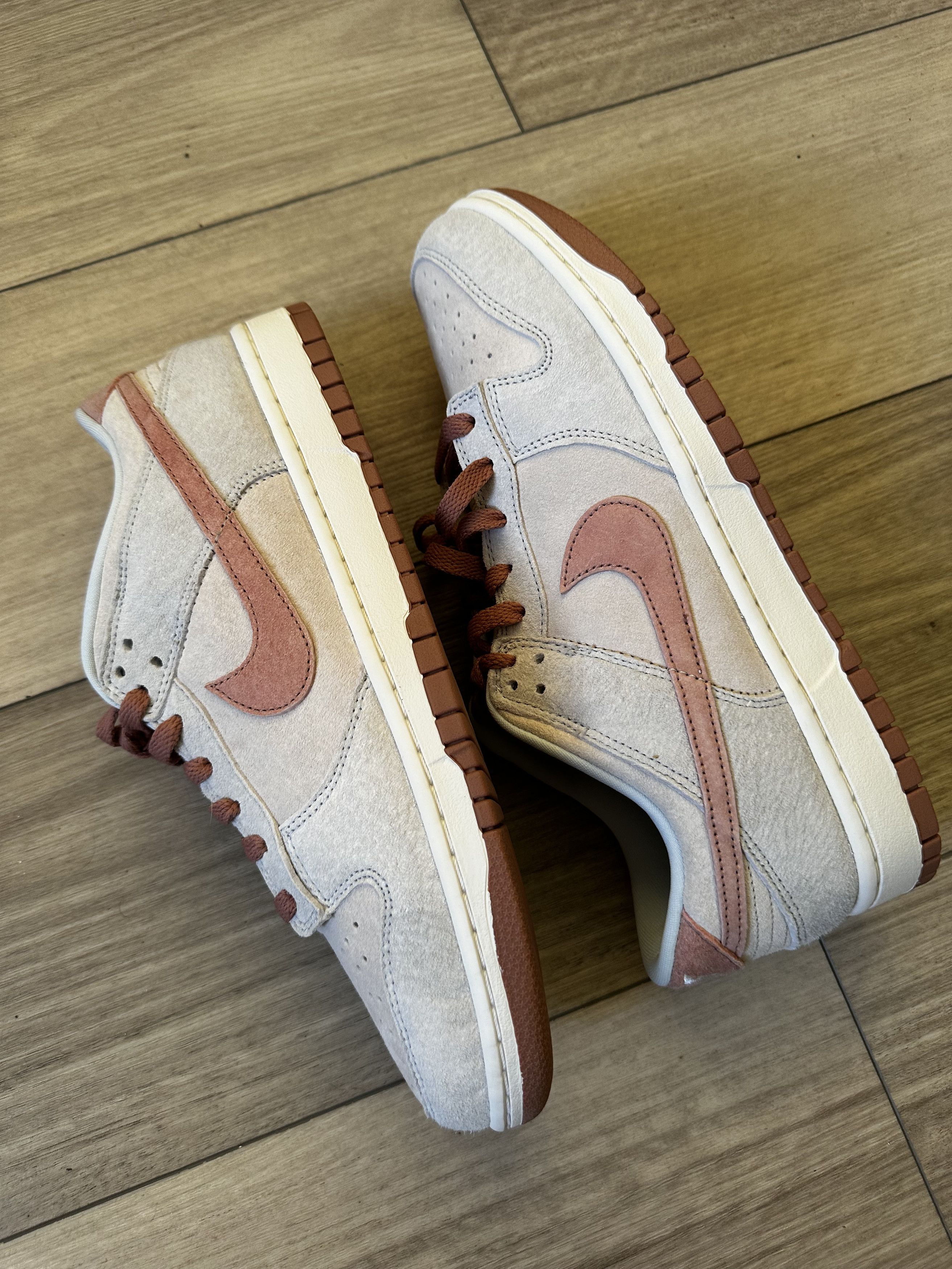 Nike Nike 2022 'Fossil Rose' Dunk Low Premium Size US 11 / EU 44 - 4 Thumbnail