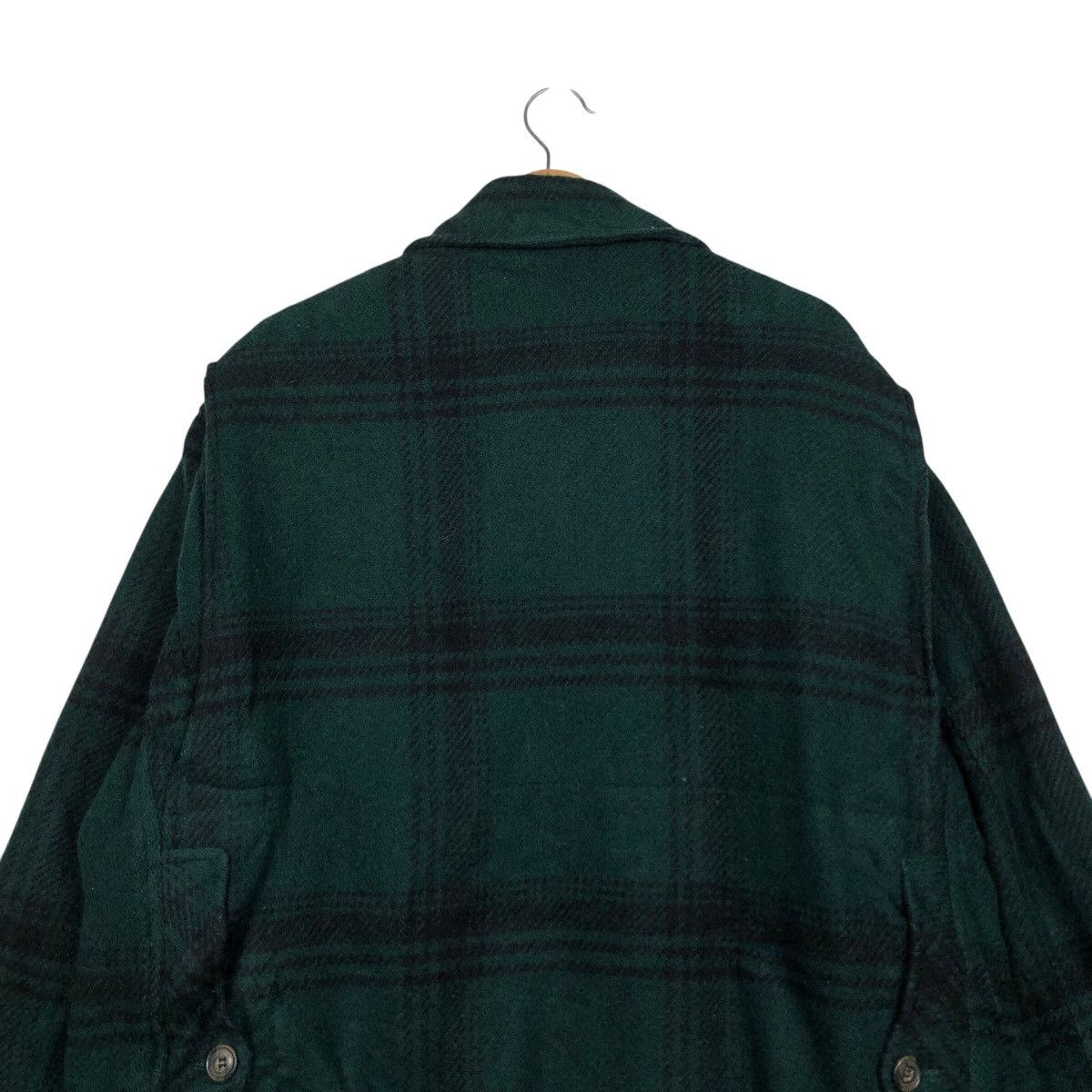 Edwin Vintage Wool Zipper Jacket Edwin Tokyo Fabric Tartan Design Size US L / EU 52-54 / 3 - 10 Thumbnail