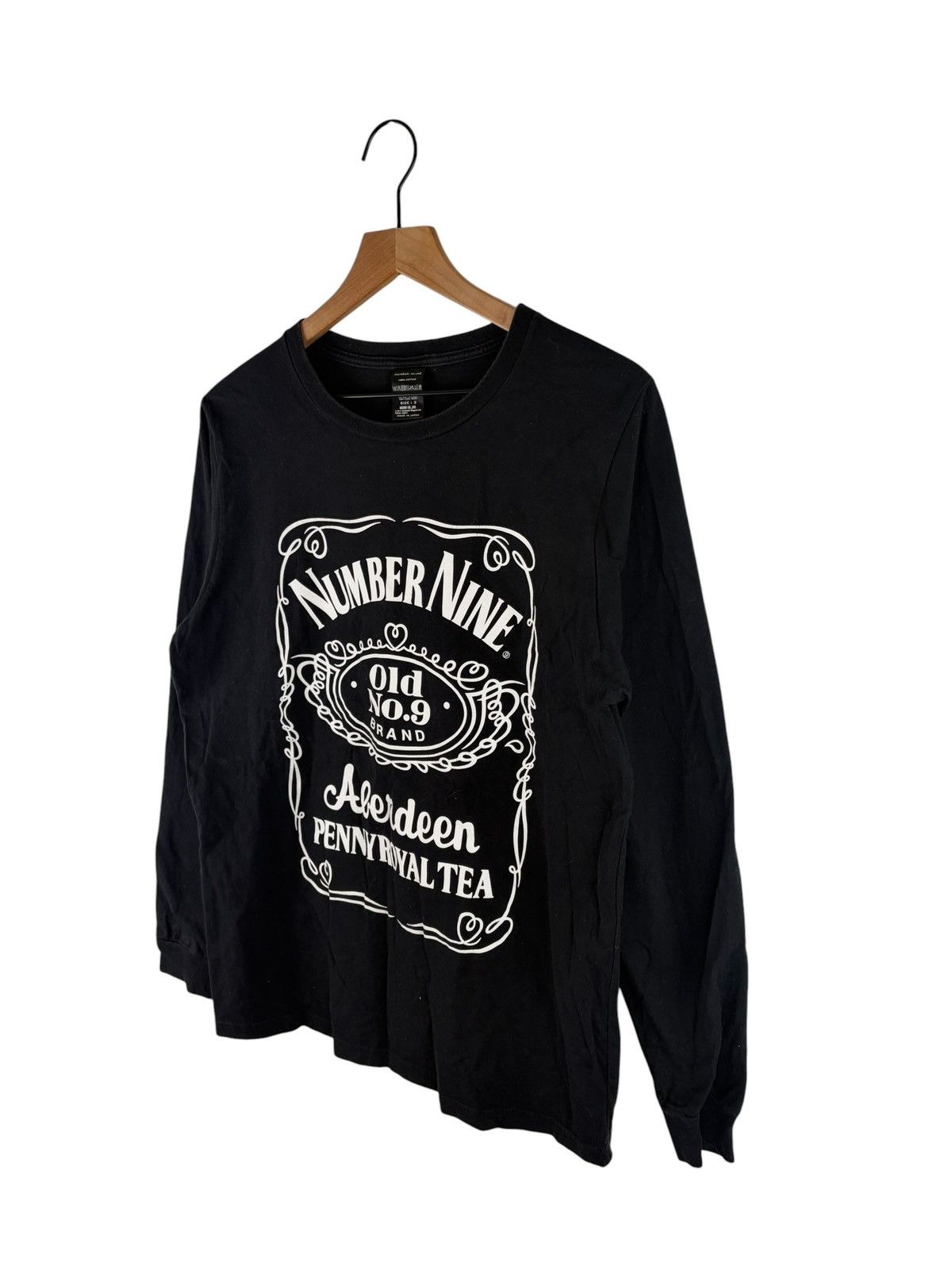 Number (N)ine Number Nine Old No.9 Print L/S Tee Size US M / EU 48-50 / 2 - 2 Thumbnail