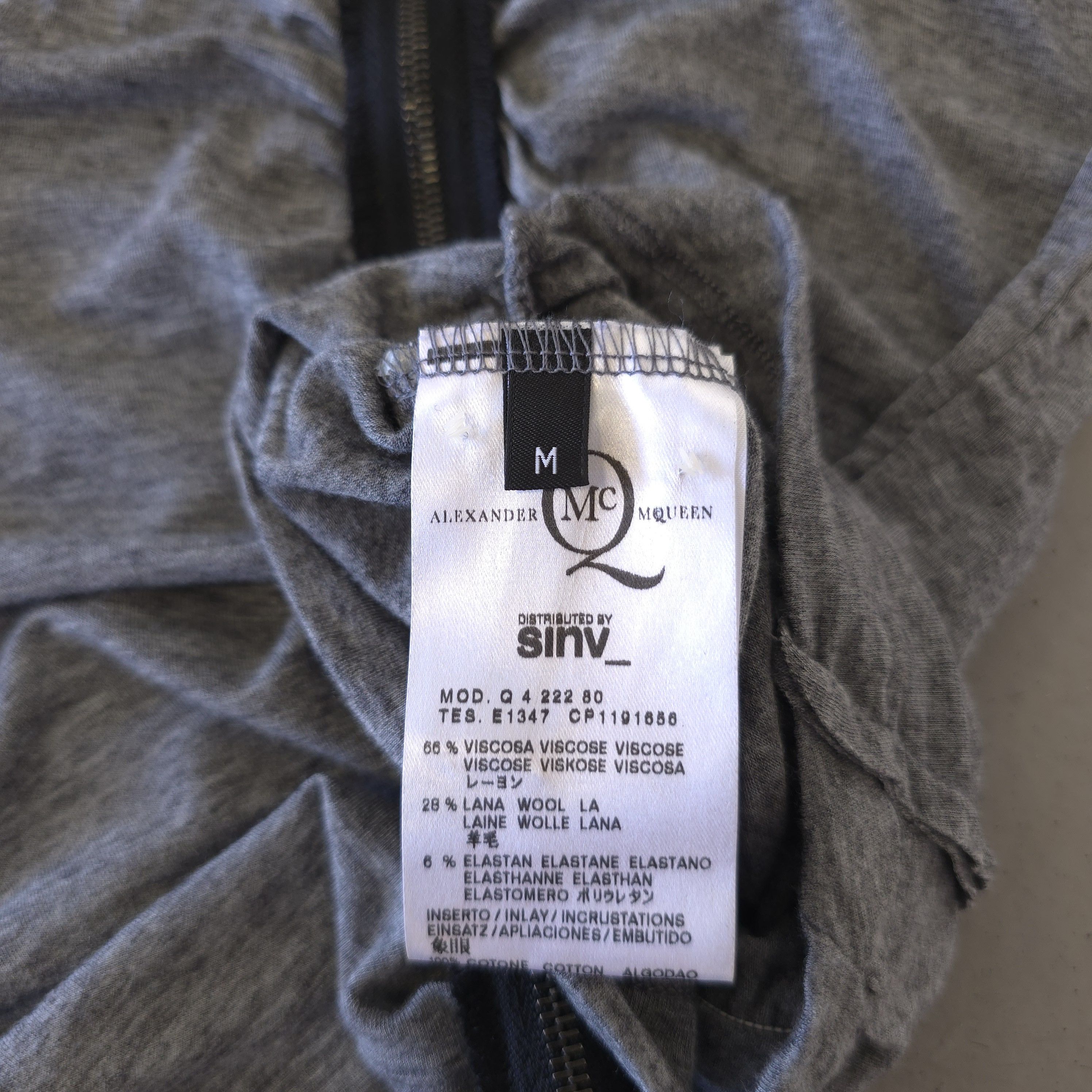 McQ Alexander McQueen Alexander McQueen Fron Zip Dress Top Size M / US 6-8 / IT 42-44 - 4 Thumbnail