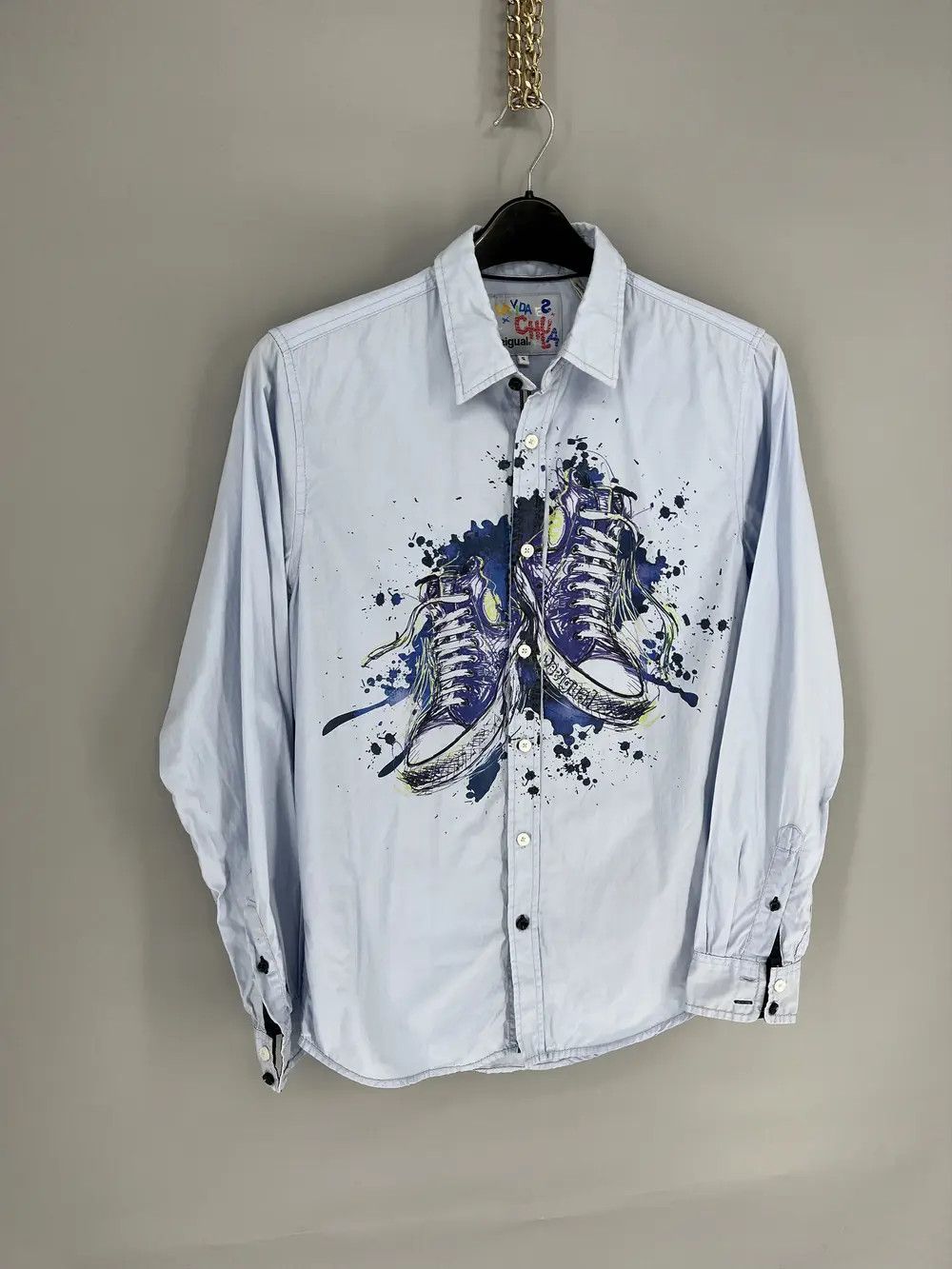 Vintage Men’s Desigual shirts white long sleeve size S Size US S / EU 44-46 / 1 - 2 Thumbnail