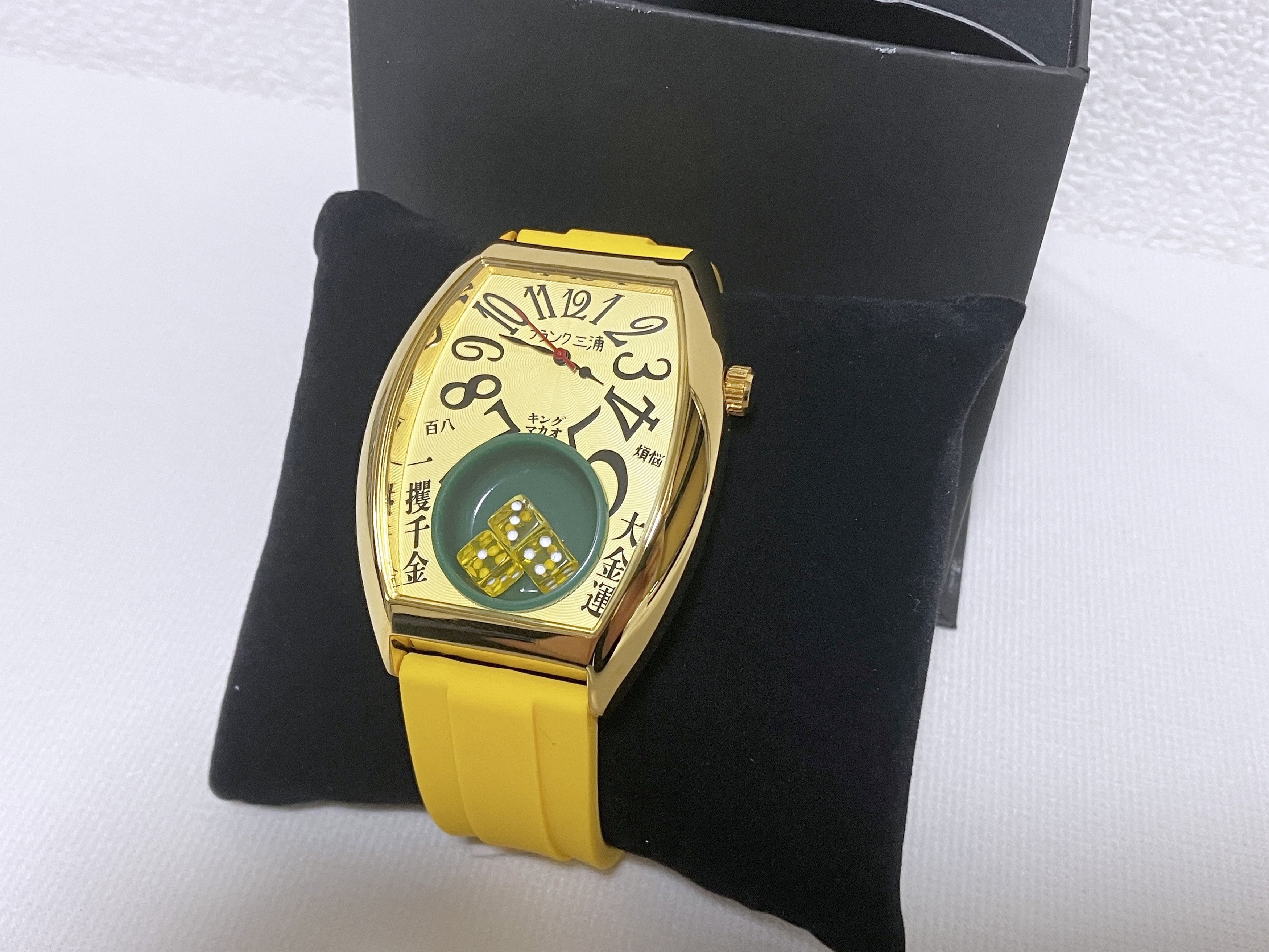 Other Frank Miura Gamble Watch King Macau Dice gold yellow new Size ONE SIZE - 8 Thumbnail