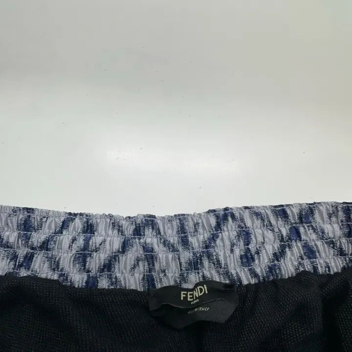 Fendi Fendi SS23 Logo Pattern Drawstring Shorts for Men -2508 Size US 44 / EU 60 - 4 Thumbnail