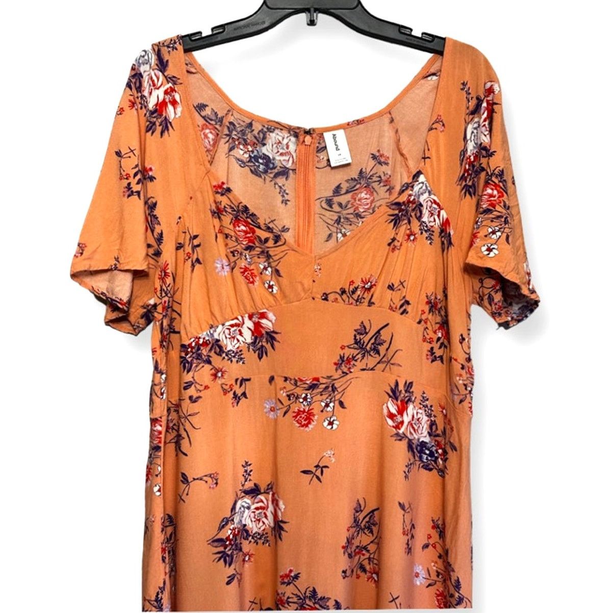 Other Abound Skater Dress Floral Short Sleeve Multicolor L NWOT Size L / US 10 / IT 46 - 3 Thumbnail