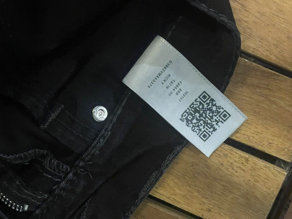 True Religion True Religion Black Denim Jeans Ricky / Relaxed Straight Fit Size 31" - 5 Thumbnail