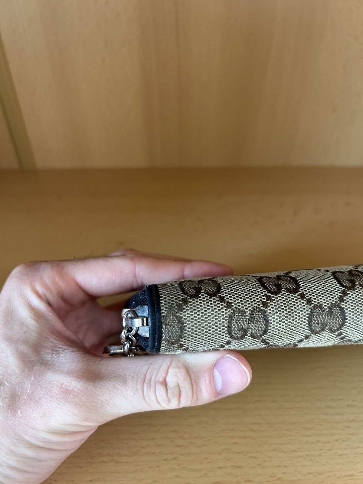 Gucci GUCCI GG Monogram Beige Wallet Checkbook Size ONE SIZE - 5 Thumbnail