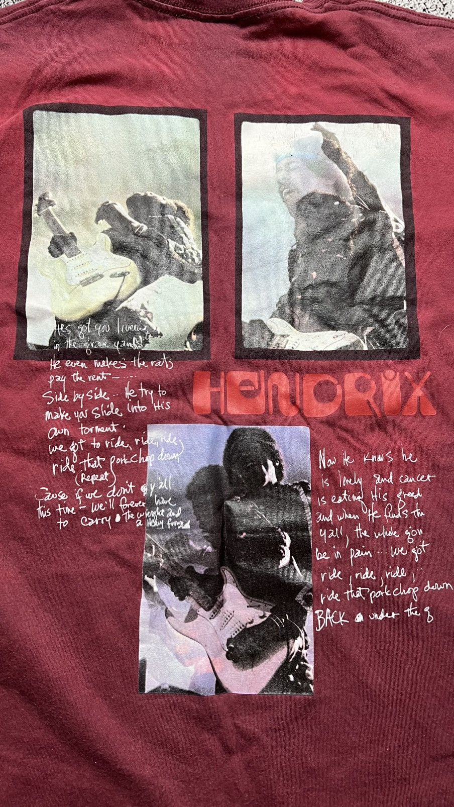 Patta Patta Jimi Hendrix rare tee Size US M / EU 48-50 / 2 - 7 Thumbnail