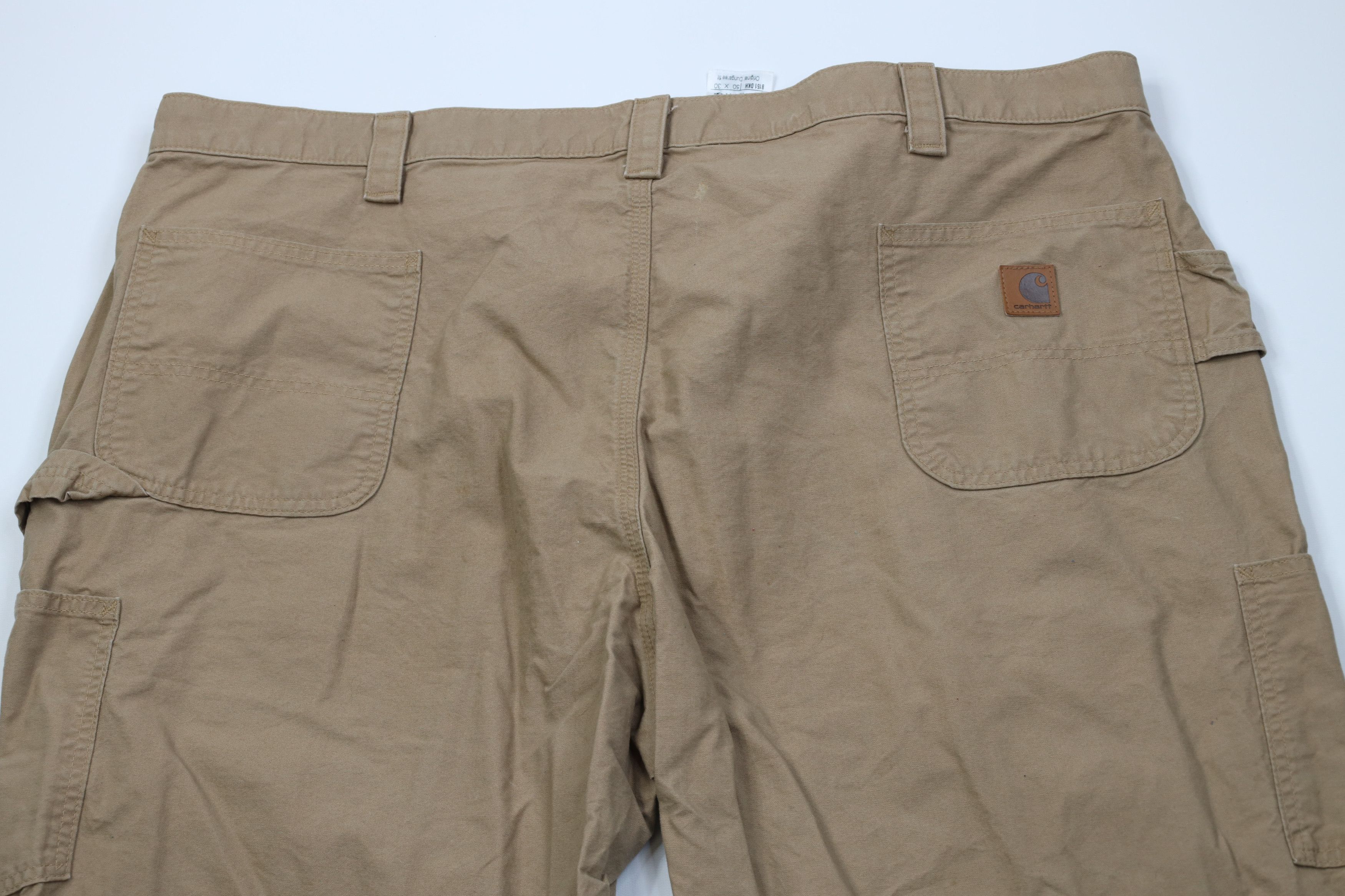 Carhartt Vintage Y2K Carhartt Original Dungaree Wide Leg Pants Brown Size US 44 / EU 60 - 10 Thumbnail