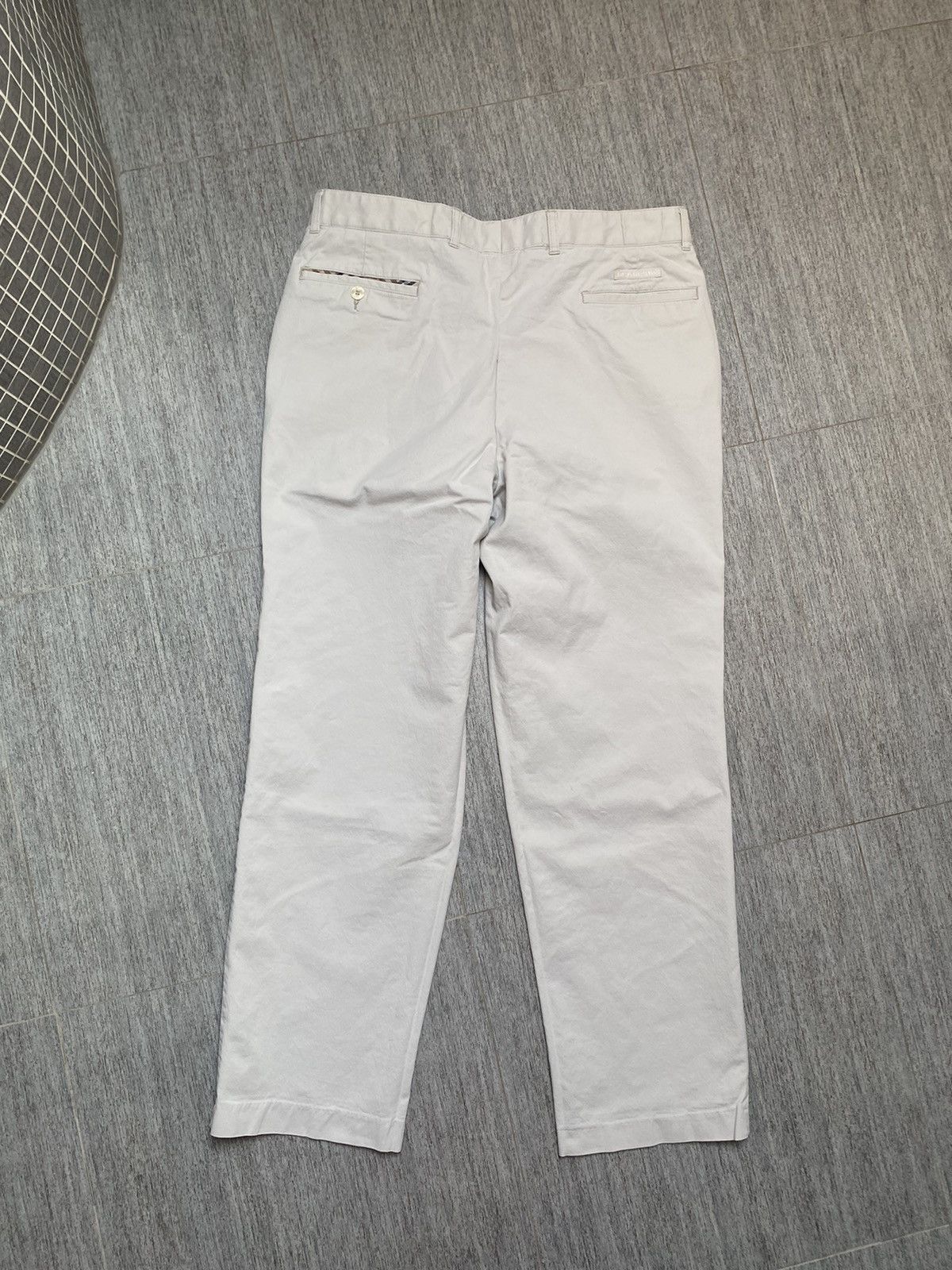 Burberry × Vintage Burberry Golf vintage 36 cream chino trousers vintage y2k Size US 36 / EU 52 - 2 Thumbnail