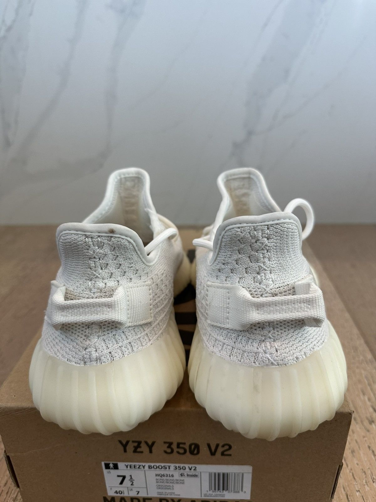 Yeezy adidas Yeezy Boost 350 V2 Bone Size US 7.5 / EU 40-41 - 3 Thumbnail