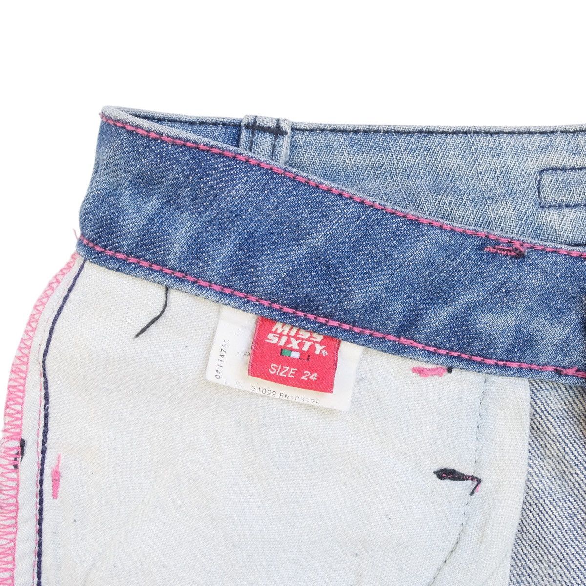 Miss Sixty Miss Sixty SS04 Lightning Bolt Jeans Size 27" / US 4 / IT 40 - 14 Thumbnail