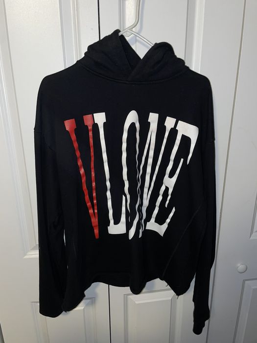 Vlone red staple online hoodie