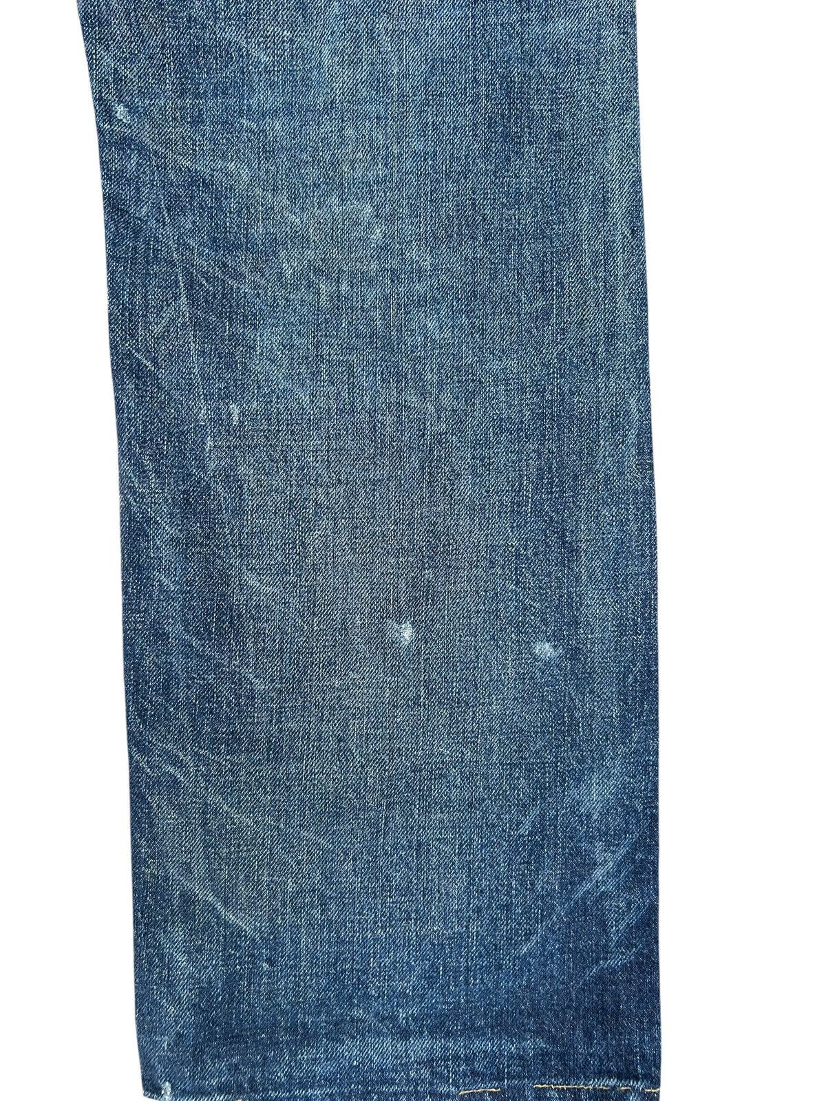 Kapital Vintage Levis big E Selvedge Distressed Denim Jeans Size US 30 / EU 46 - 14 Thumbnail