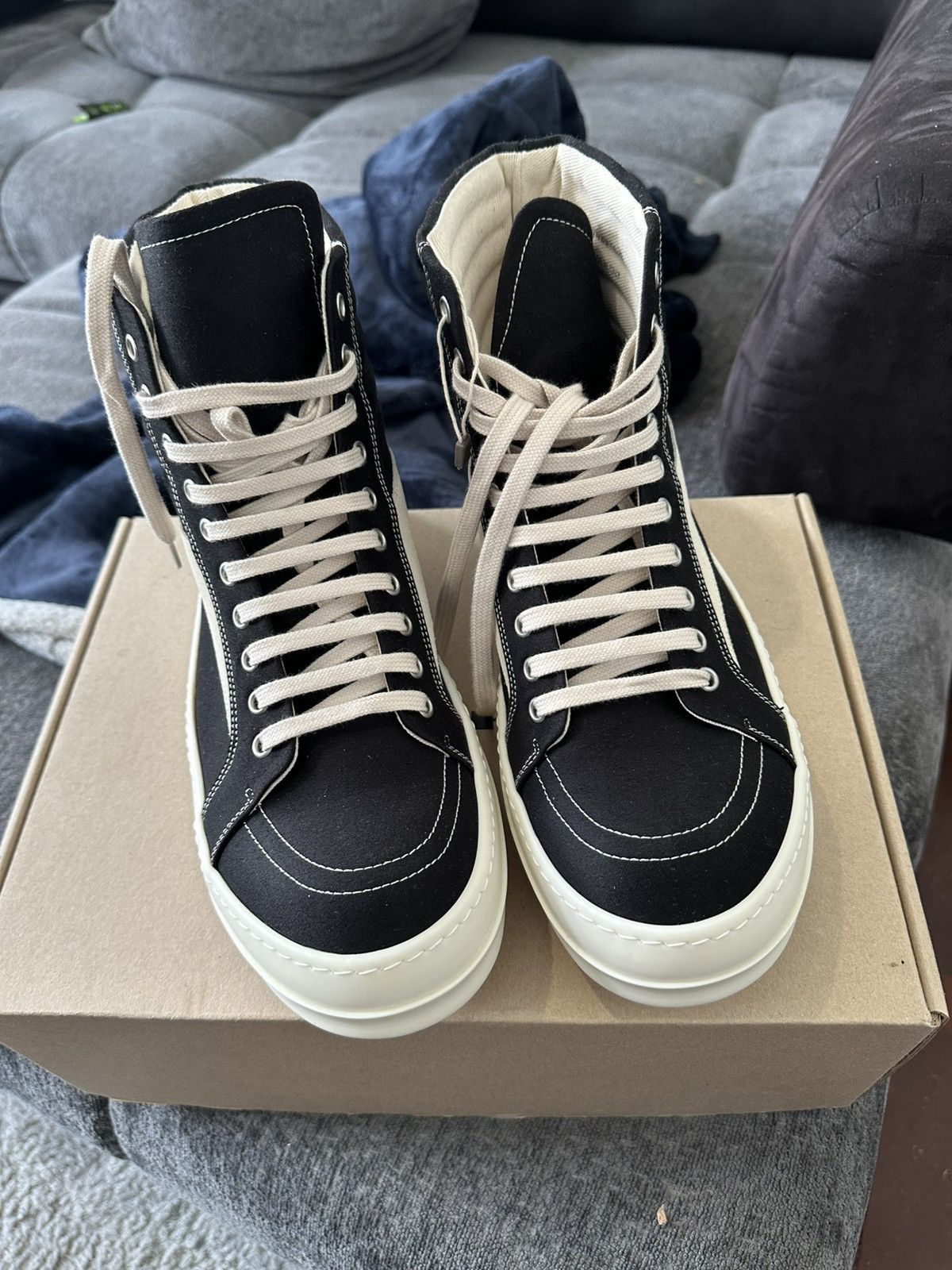 Rick Owens Drkshdw Rick Owens Vans Size US 11.5 / EU 44-45 - 2 Thumbnail