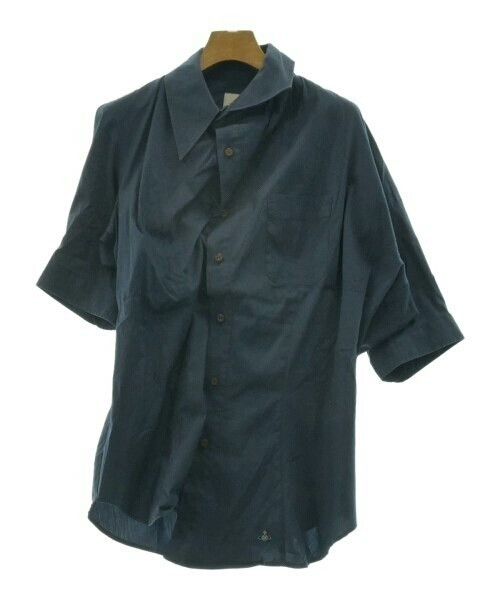 Vivienne Westwood Vivienne Westwood Navy Casual Shirt Size US S / EU 44-46 / 1 - 1 Thumbnail