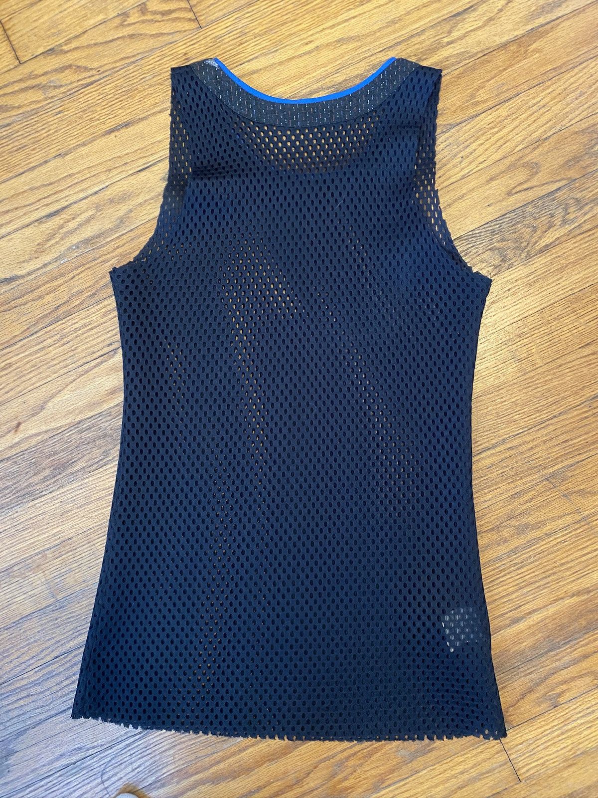 Raf Simons Raf Simons SS15 Black Mesh Tank Size US M / EU 48-50 / 2 - 2 Thumbnail